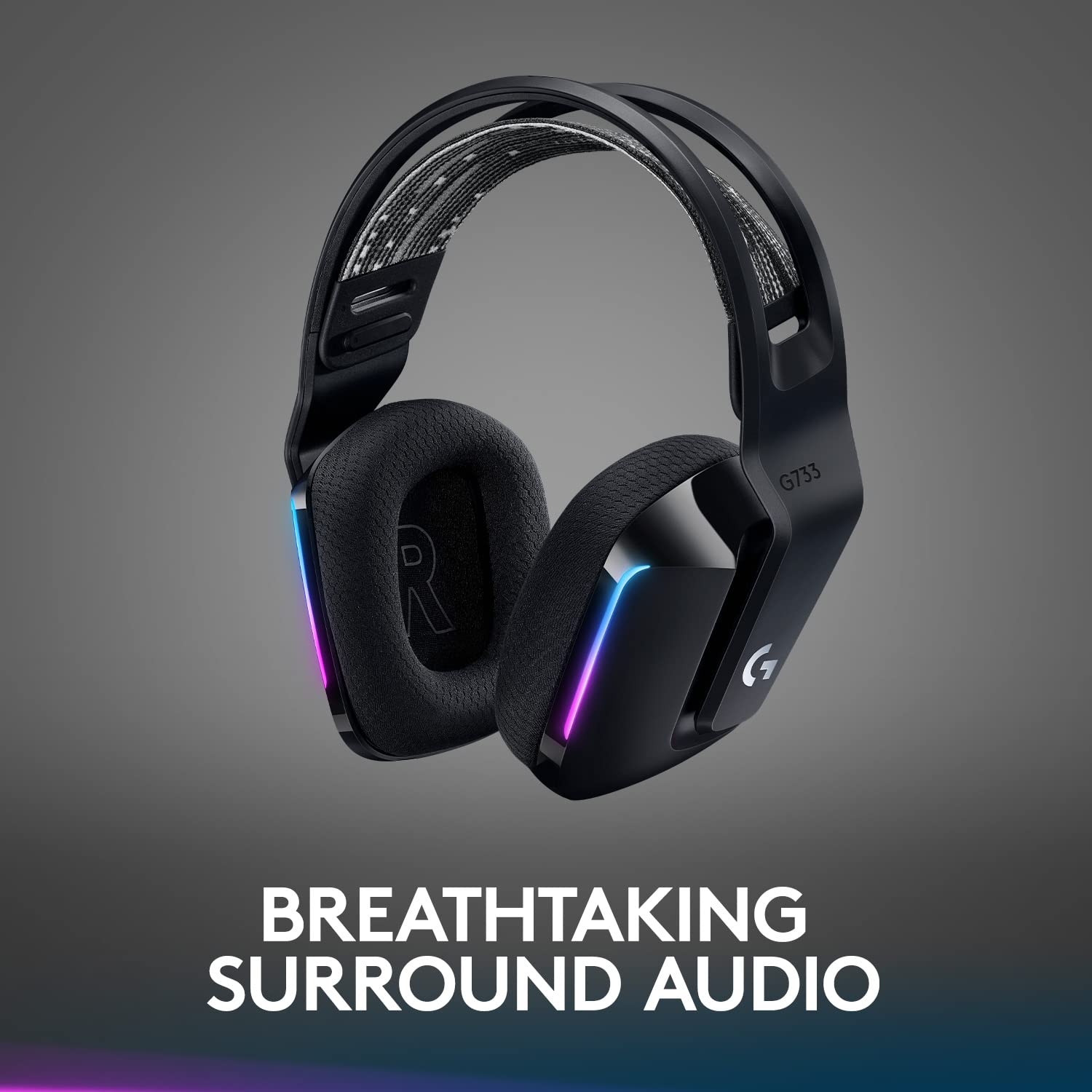 Logitech Creators Blue Yeti USB Microphone for Gaming, Streaming, Podcast, YouTube, Discord, PC, Studio Sound, Plug & Play-Blackout: Blue Yeti Game Streaming Kit with Yeti USB Gaming, Podcast Mic, Pop Filter, PC/Mac/PS5 + G733 Lightspeed Wireless Gaming Headset with Suspension Headband, Lightsync RGB, and PRO-G audio - Blackout