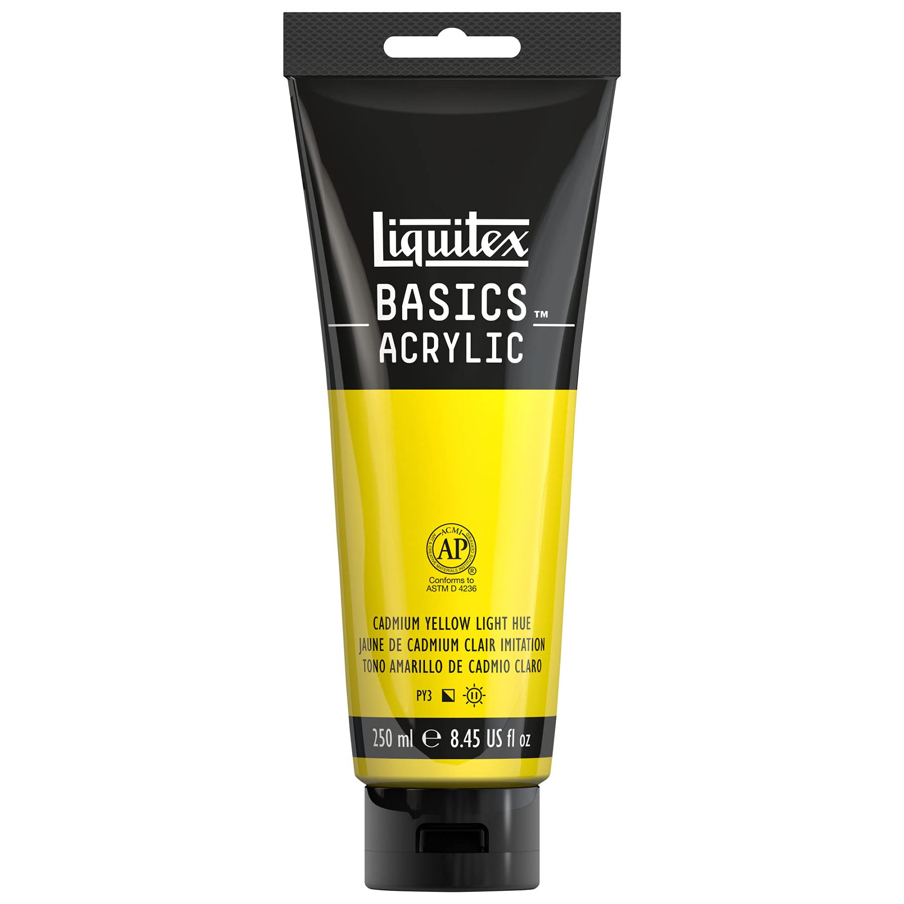 Liquitex BASICS Acrylic Paint, 118ml (4-oz) Tube, Medium Magenta: Cadmium Yellow Light Hue 8.45 Fl Oz (Pack of 1)
