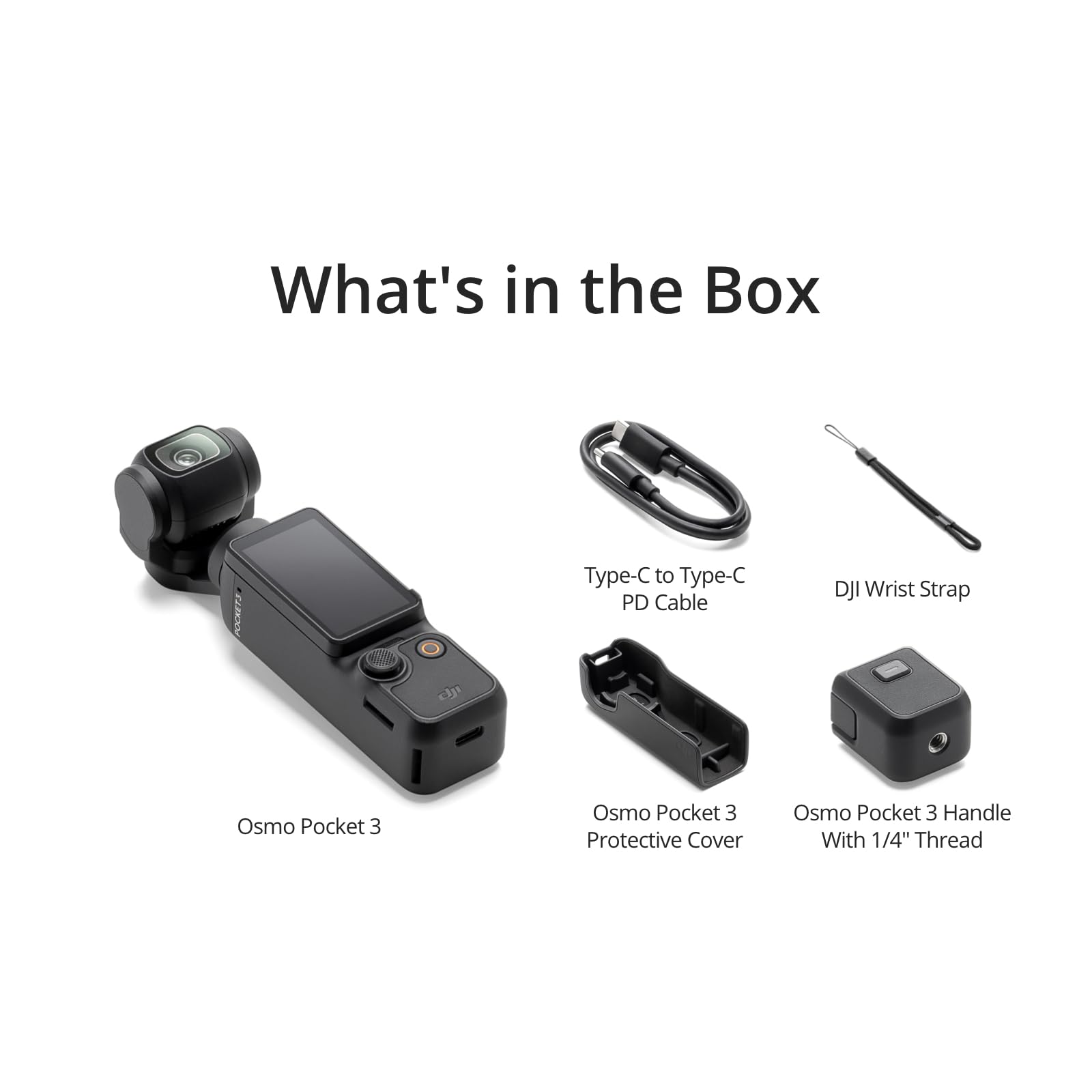 DJI Osmo Pocket 3, s with 1'' CMOS & 4K/120fps Vlog Camera, 3-Axis Stabilization, Fast Focusing, Face/Object Tracking, Digital Vlogging Camera for YouTube: Vlogging Camera