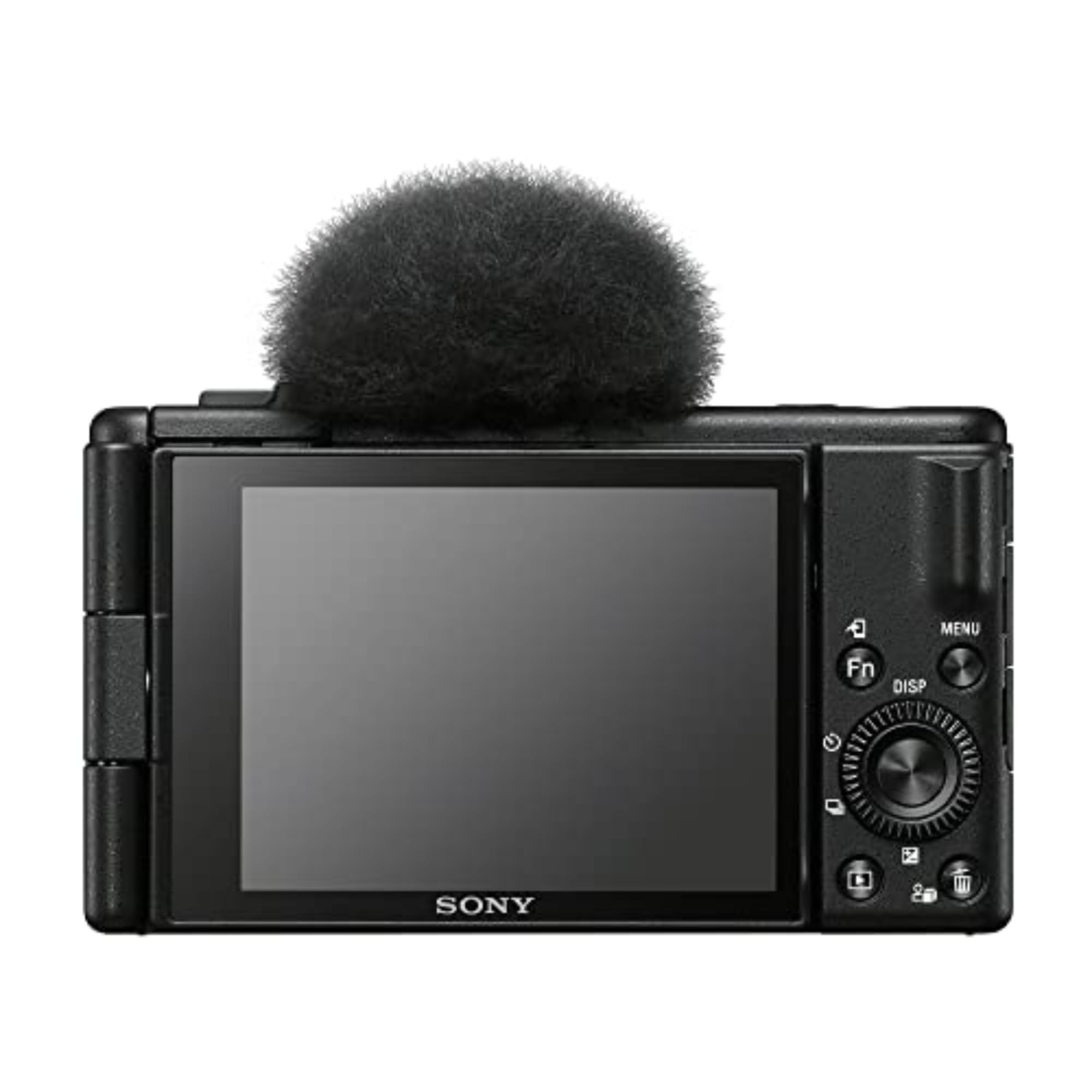 Sony ZV-1F Vlog Camera for Content Creators and Vloggers White: Black Camera Only