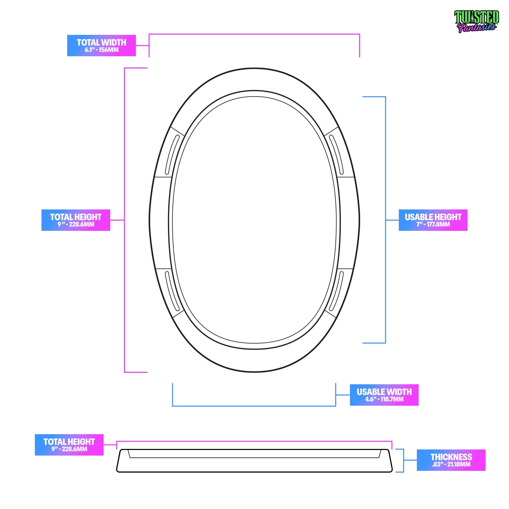 Twisted Fantasies Solo Saddle - Suction Cup Dildo Mount – Strap on a Pillow or Towel, Sex Chair Swing, Dildo Holder, Platform Base for Adult Sex Toys - - Image 4