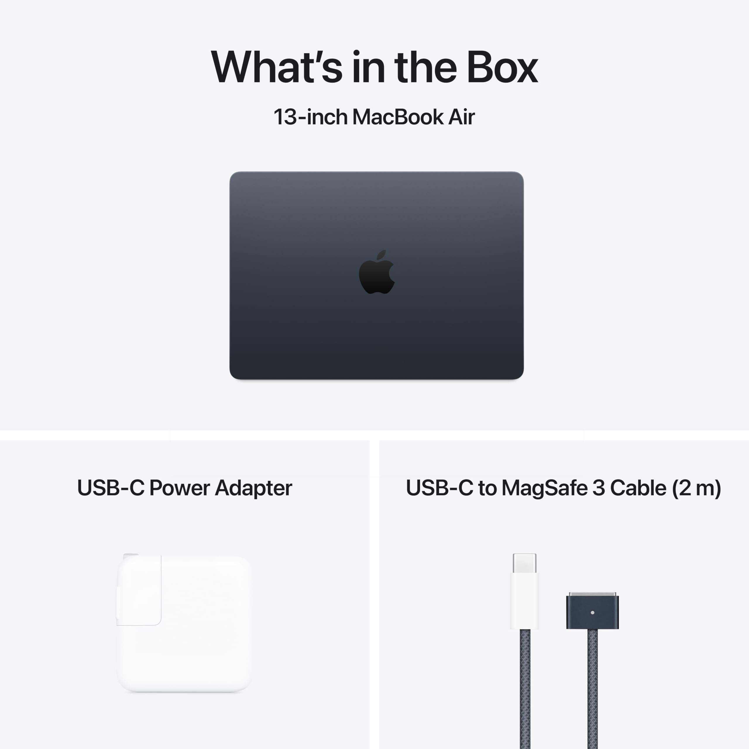 Apple 2025 MacBook Air 13-inch Laptop with M4 chip: Built for Apple Intelligence, 13.6-inch Liquid Retina Display, 24GB Unified Memory, 512GB SSD Storage, Touch ID; Midnight with AppleCare+ (3 Years): 16GB Unified Memory, 256GB SSD Storage Midnight Without AppleCare+
