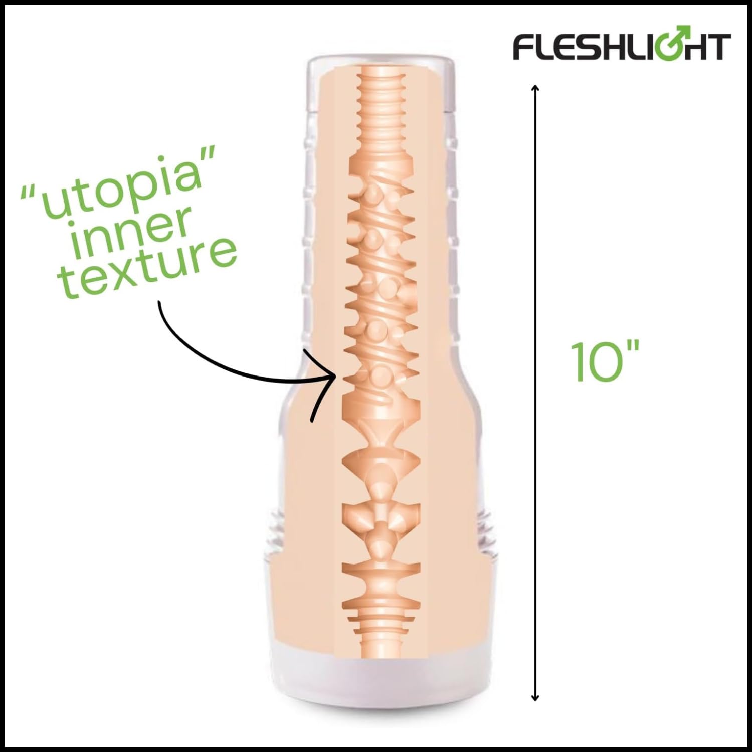Fleshlight Girls | Riley Reid | Utopia | Hyper Real Male Sex Toy