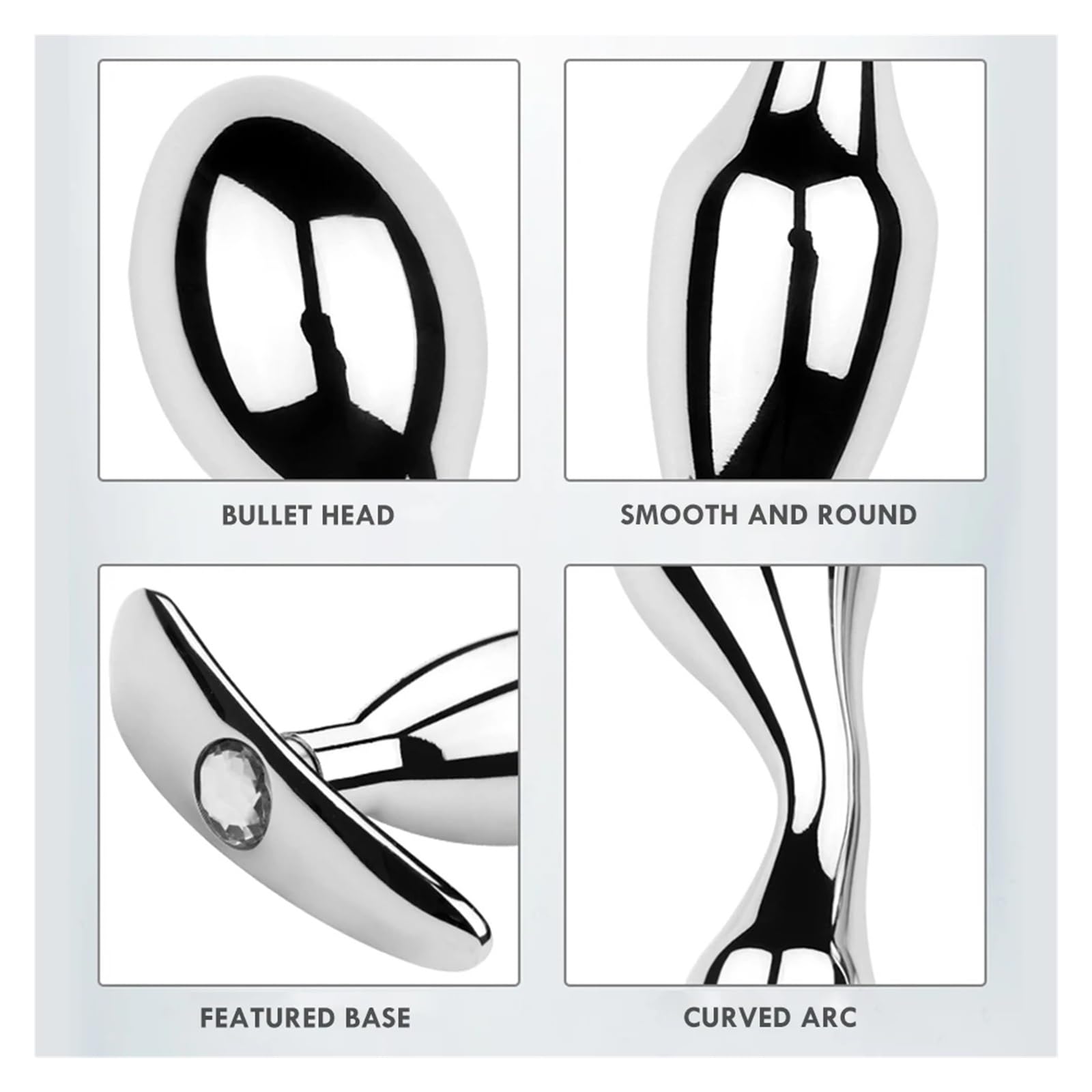 Anal Butt Plug Large Metal Anal Beads Dildo Stainless Steel Anal Plug Sex Anal Toy Prostate Massage Metal Anal Beads Vagina Dildo Butt Plug SexToys Women Men (Color : Size L): Anal Butt Plug Large Metal Anal Beads Dildo Stainless Steel Anal Plug Sex Anal Toy Prostate Massage Metal Anal Beads Vagina Dildo Butt Plug SexToys Women Men (Color : Size S)