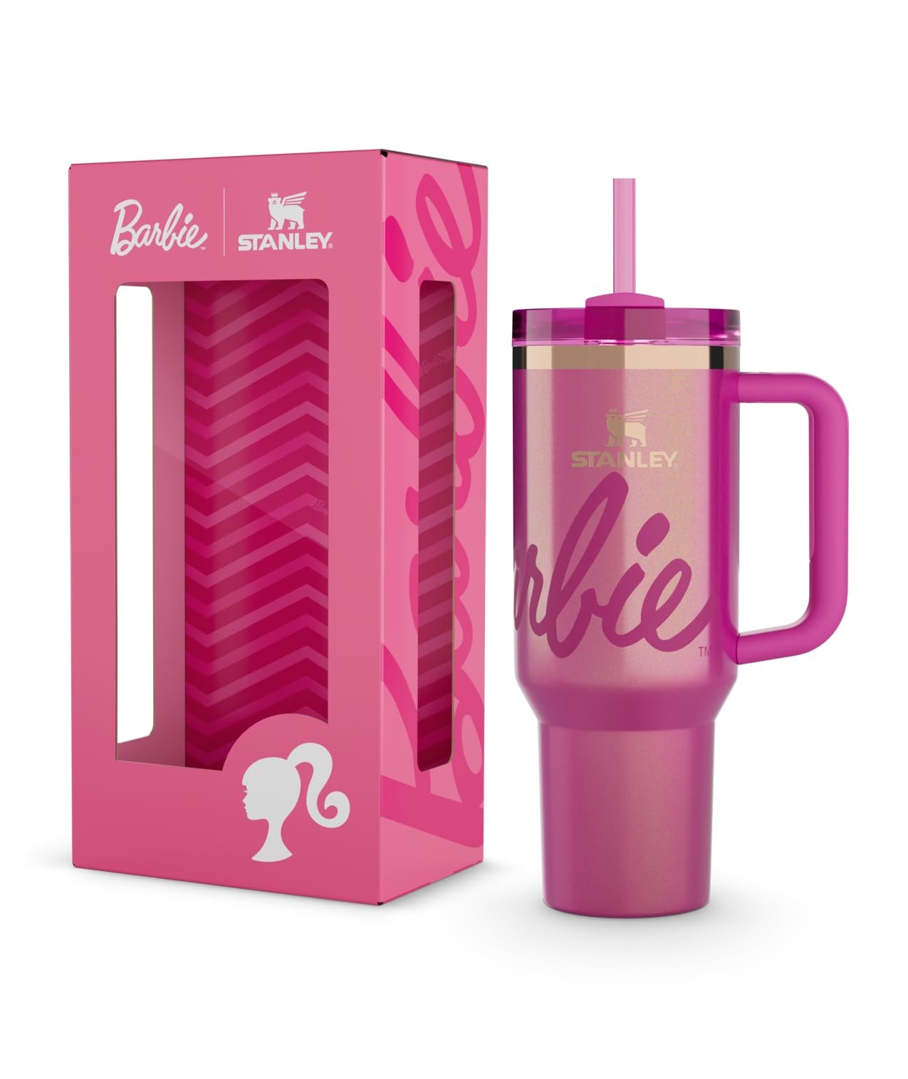 Stanley x Barbie™ ’70s Superstar Quencher 40 Oz - Image 1
