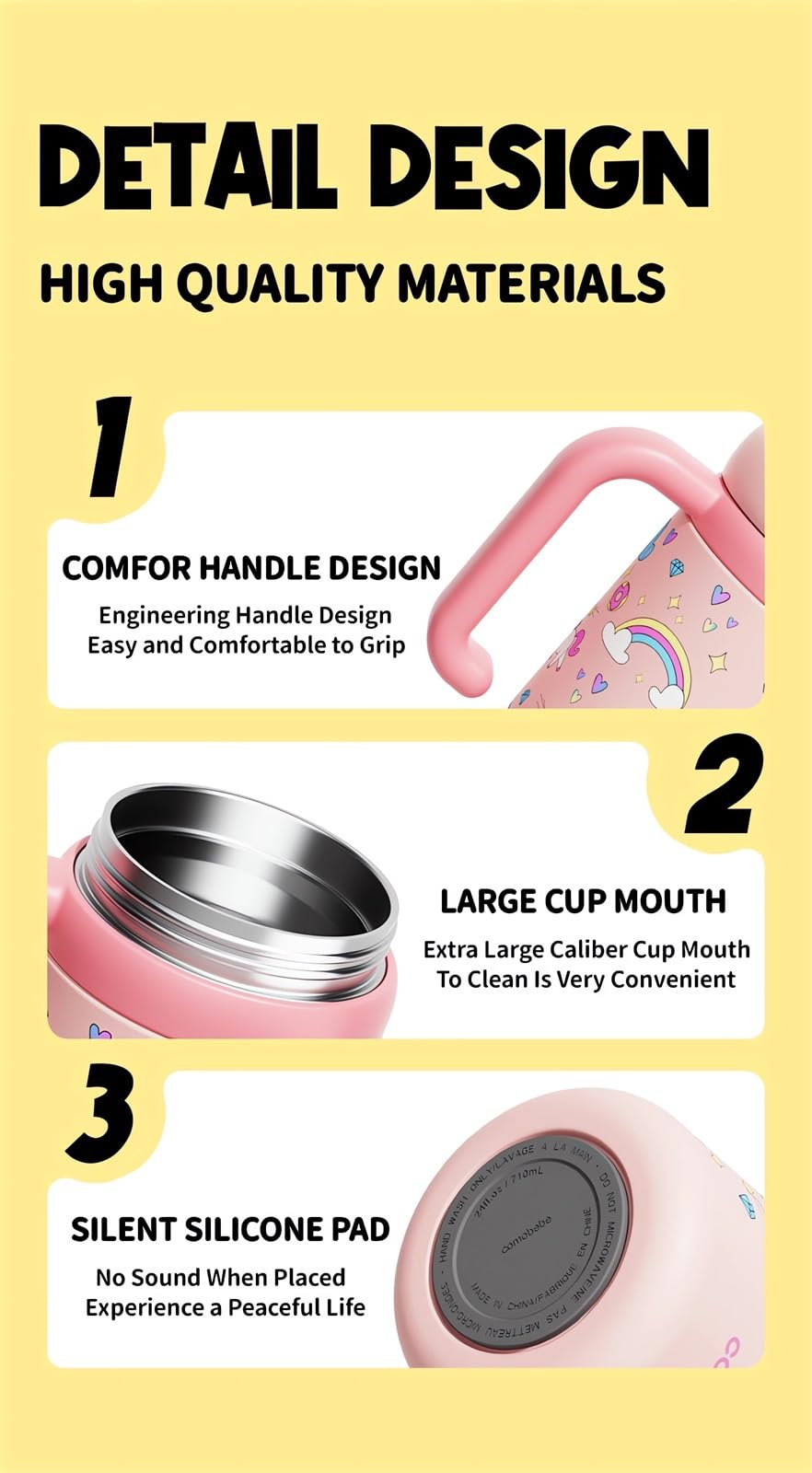 Stainless Steel Whale Fountain Tumbler with Handle 2025 Drinking Cup with Whale Squirt Insulated Travel Tumblers Kids Weighted Sippy Cup No Spill Cute Water Bottle with Lids and Straws Leak Proof ()