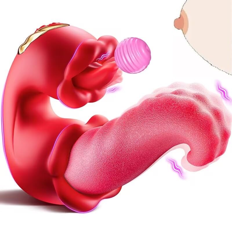 New Female Portable Adult Toy Machine, Rabbit Tool Tongue Licking and Sucking 10 Modes Machine, Adult Tool Female Gift