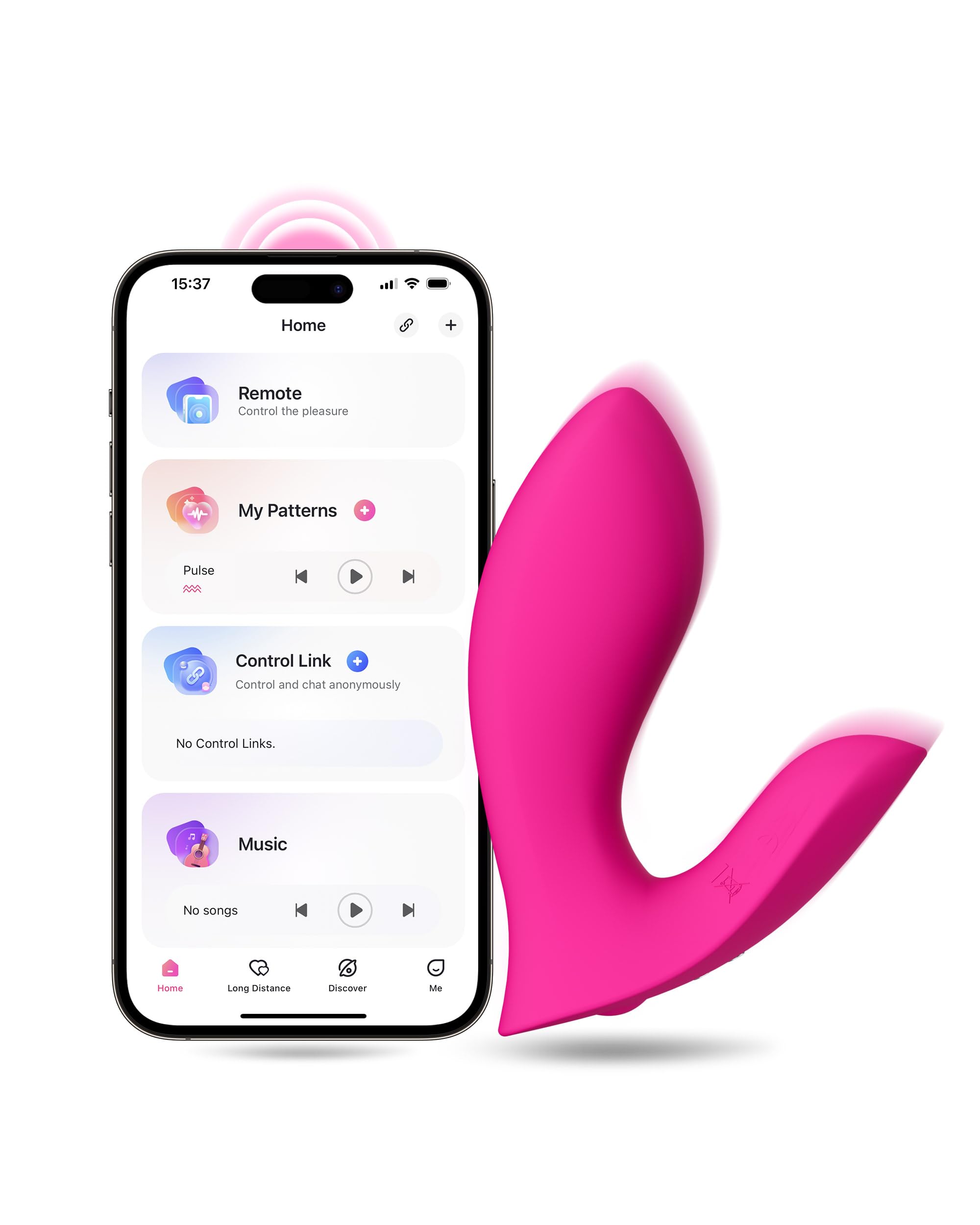 LOVENSE Flexer Wearable Panty Vibrator, App Remote Control Butterfly Vibrator for Women Pleasure, Rechargeable Clitoral G Spot Stimulator, Bluetooth Adult Sex Toys for Couples Play