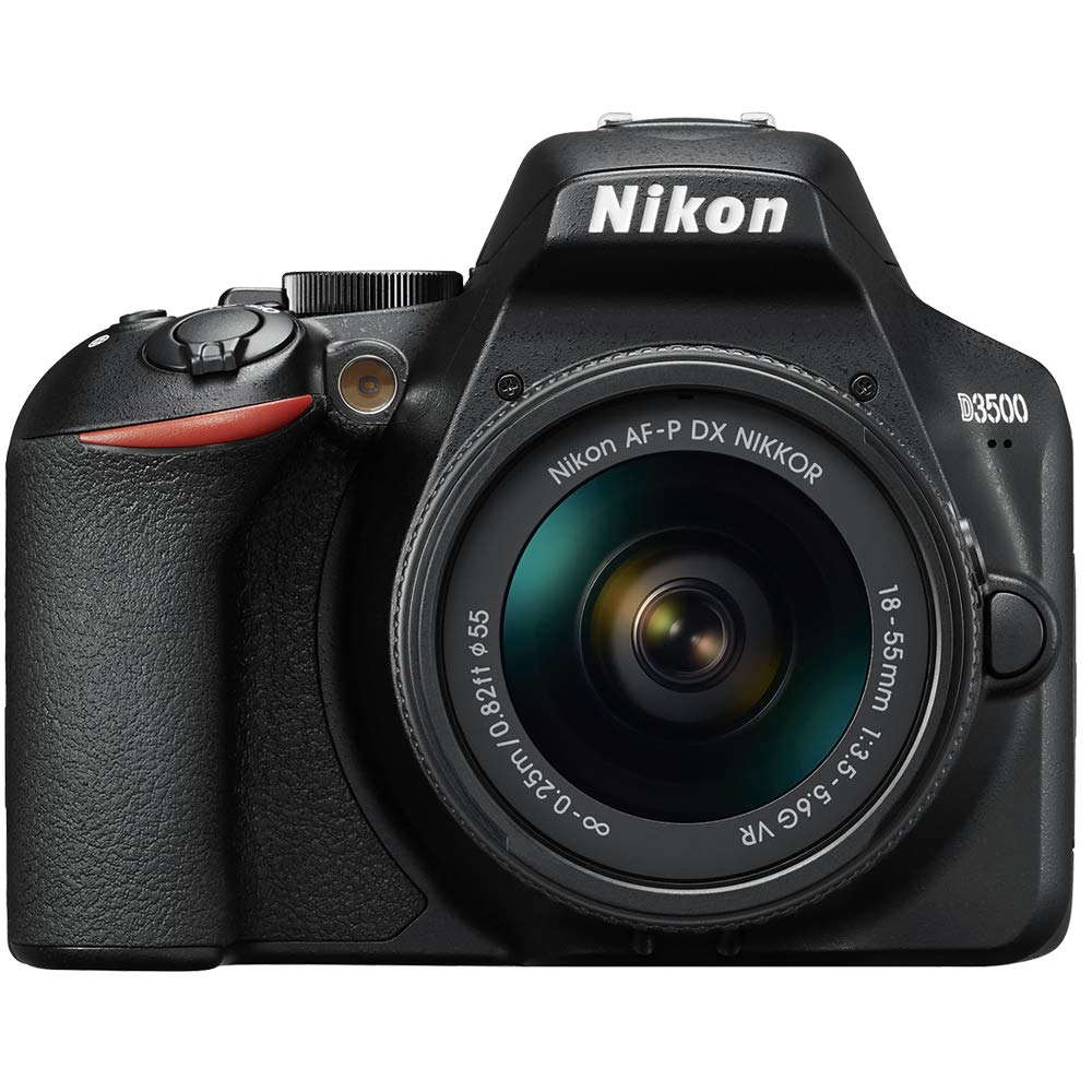 Nikon D3500 24.2MP DSLR Camera with AF-P DX NIKKOR 18-55mm f/3.5-5.6G VR Lens (1590B) – (Renewed): Nikon D3500 24.2MP DSLR Camera with AF-P DX NIKKOR 18-55mm f/3.5-5.6G VR Lens (1590B) – (Renewed)