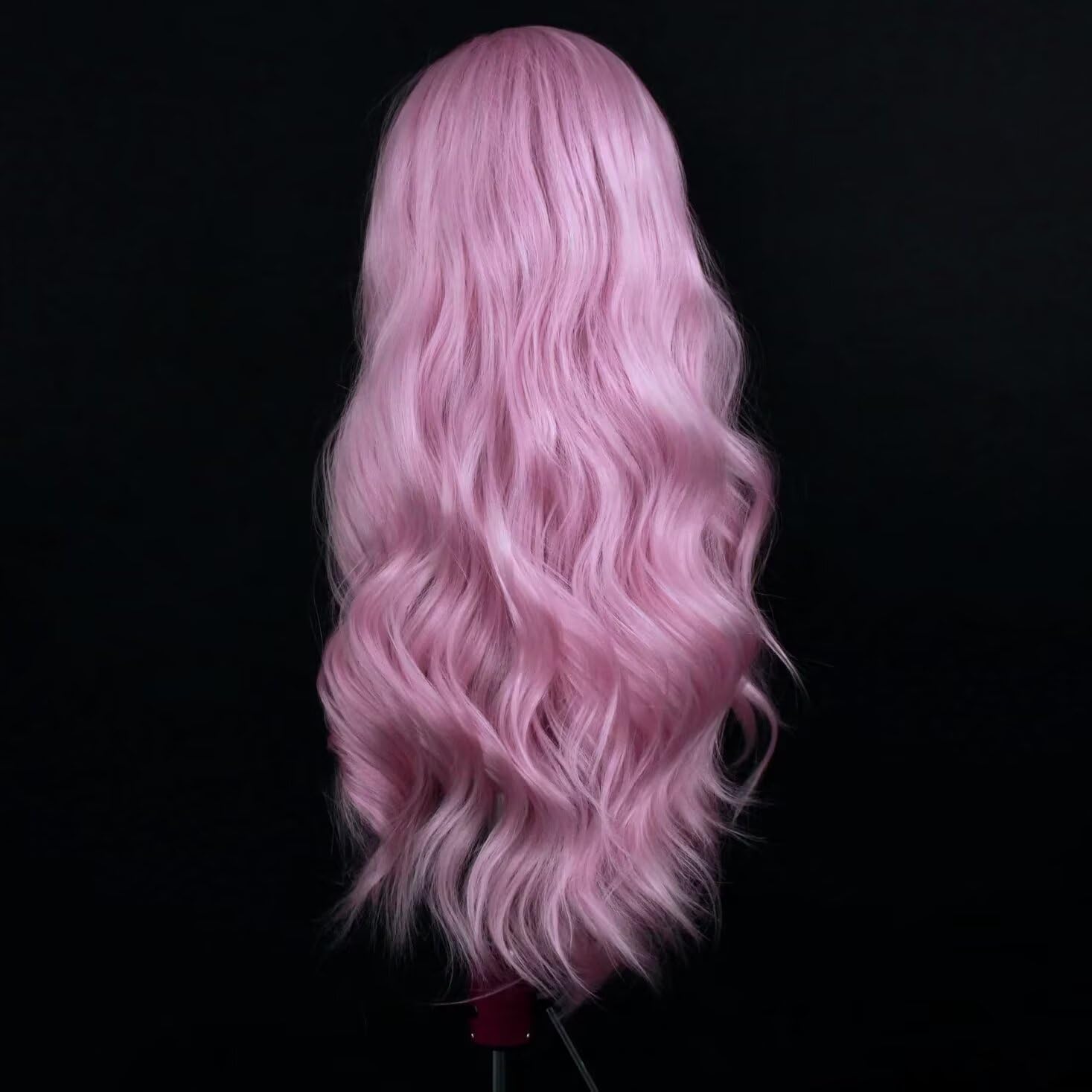 RONGDUOYI Neon Green Wigs for Women Free Part Synthetic Lace Front Wig Ombre Color Black and Green Wigs Glueless Natural Hairline Daily Use Cosplay Wig