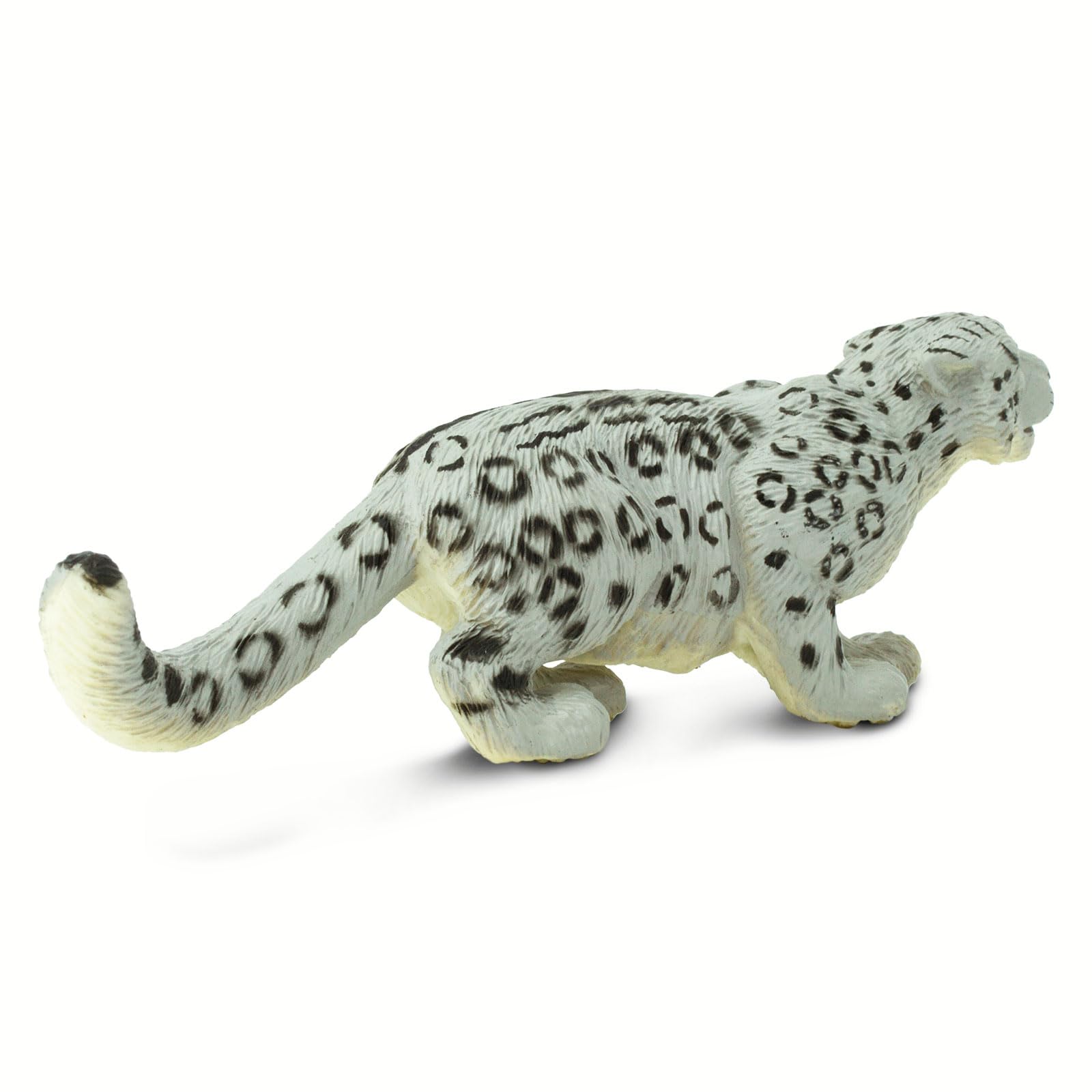 Safari Ltd. Snow Leopard Figurine - Detailed 5.5" Plastic Model Figure - Fun Educational Play Toy for Boys, Girls & Kids Ages 3+