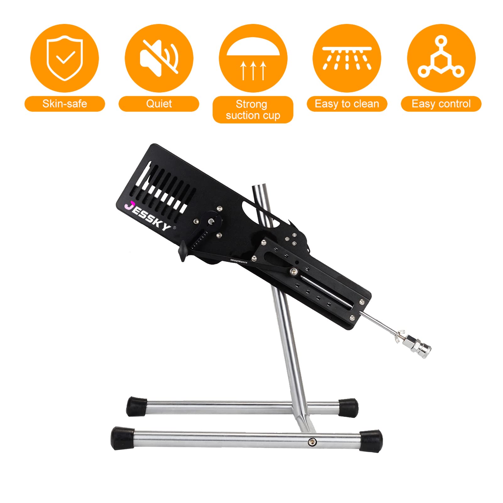 Premium Sex Machine, Adjustable Love Machine Adult Sex Toys APP/Remote Control Thrusting Sex Machine with 3 Attachments for Women and Men: 1-thrusting Sex Machine