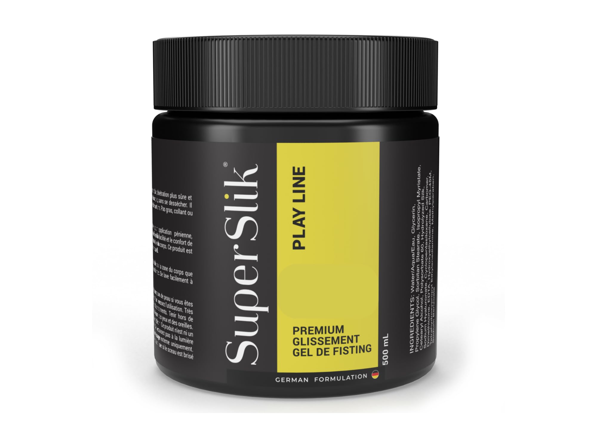 Super Slik Personal Lubricant for Fisting and Anal Sex - Thick and Long Lasting Back-Door Gel - Hybrid Silicone and Water Based Anal Lube for Men | Women | Gays - 1000-ml (34 oz): 17 Fl Oz (Pack of 1)