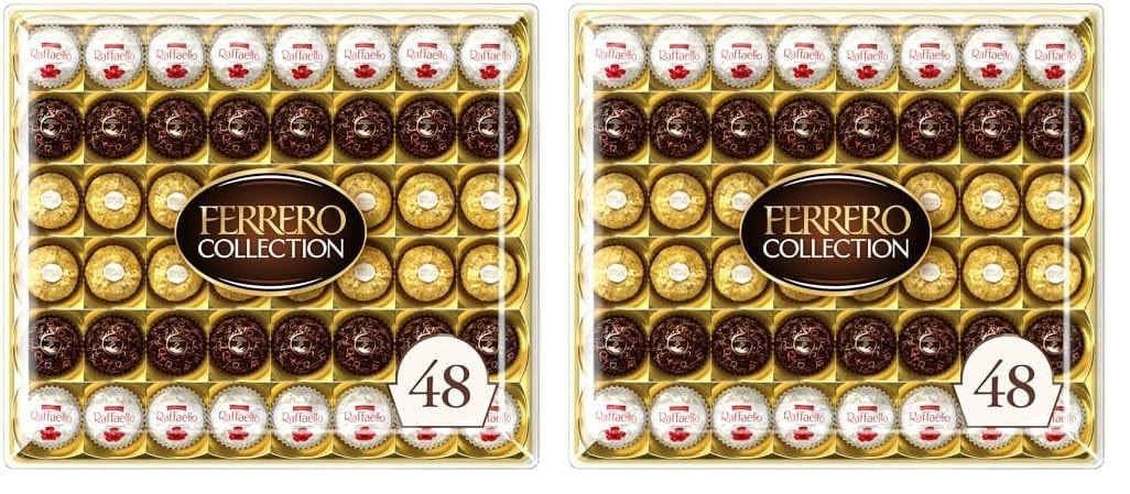 Ferrero Collection, 24 Count, Premium Gourmet Assorted Hazelnut Milk Chocolate, Dark Chocolate and Coconut, Mother's Day Gift, 9.1 oz - Image 1