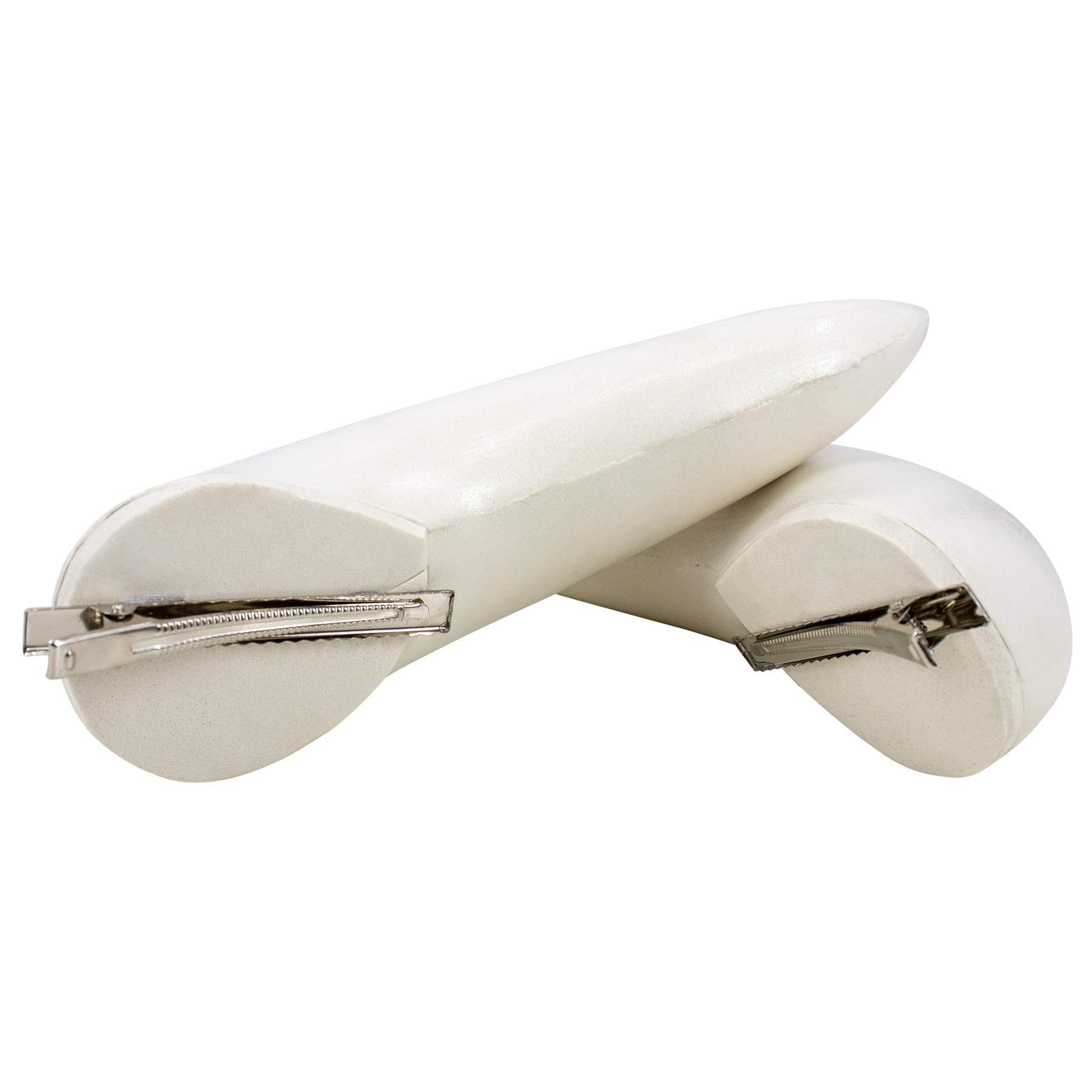 C-ZOFEK White Cosplay  with Clips for Bowsette Cosplay Costume Halloween Accessory: Horns