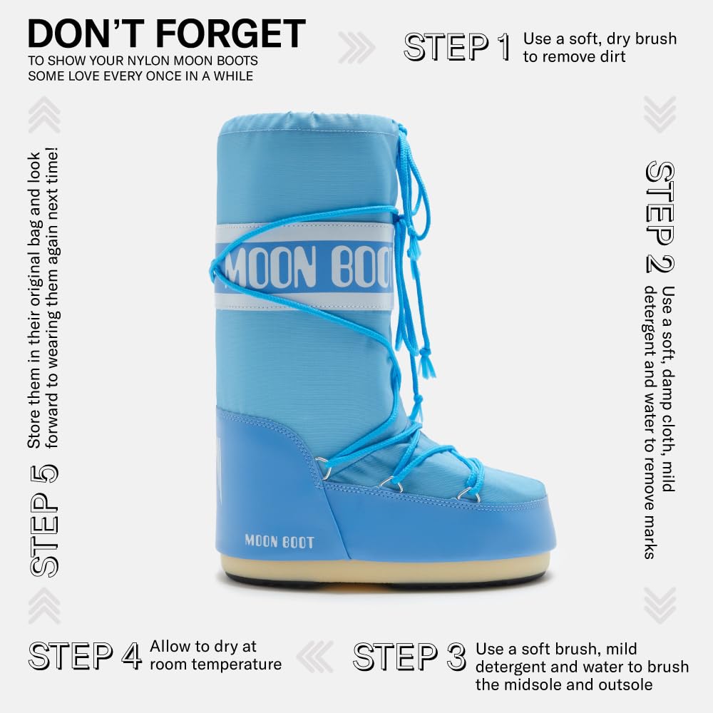 Moon Boot Icon Nylon Insulated Slip On Unisex Snow Boots thumbnail 7