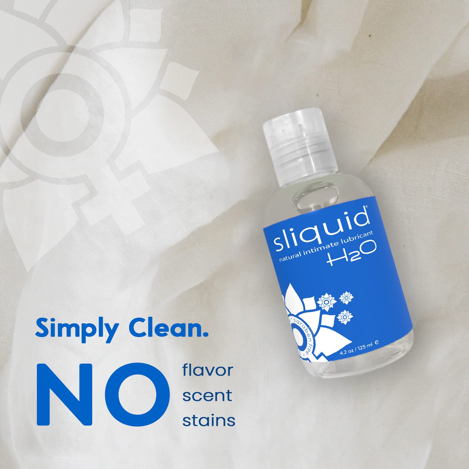 Sliquid H2O Water Based Lube, No Fragrance or Taste, Natural Lube Women, Stain Free, 8.5 Fl Oz: 4.2 Fl Oz (Pack of 1)