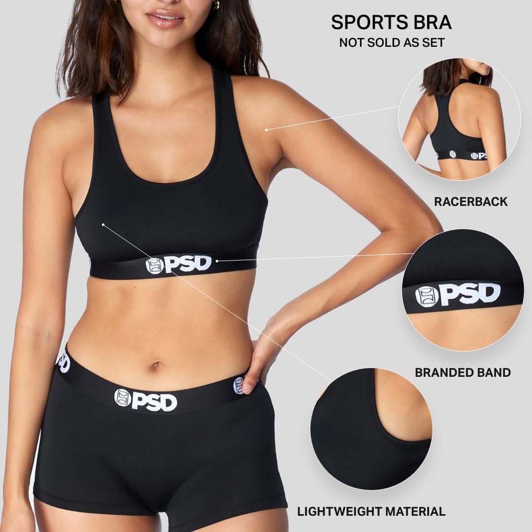 PSD Women's Hooters Sports Bra - Racerback Sports Bras for Women with Breathable Microfiber Fabric - Image 6