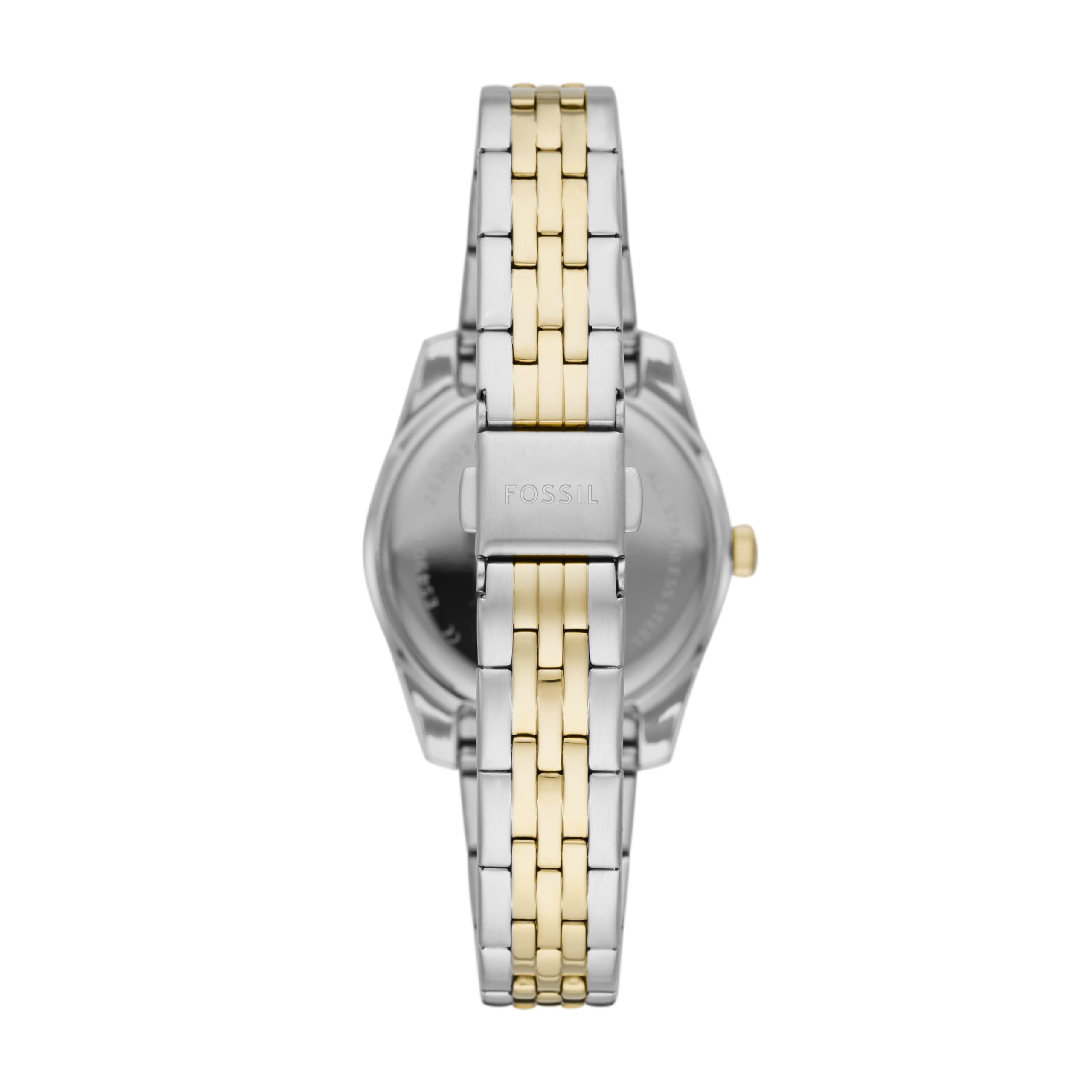 Fossil Women's Scarlette Mini Quartz Stainless Steel Three-Hand Watch, Color: Gold/Silver (Model: ES4949) thumbnail 3