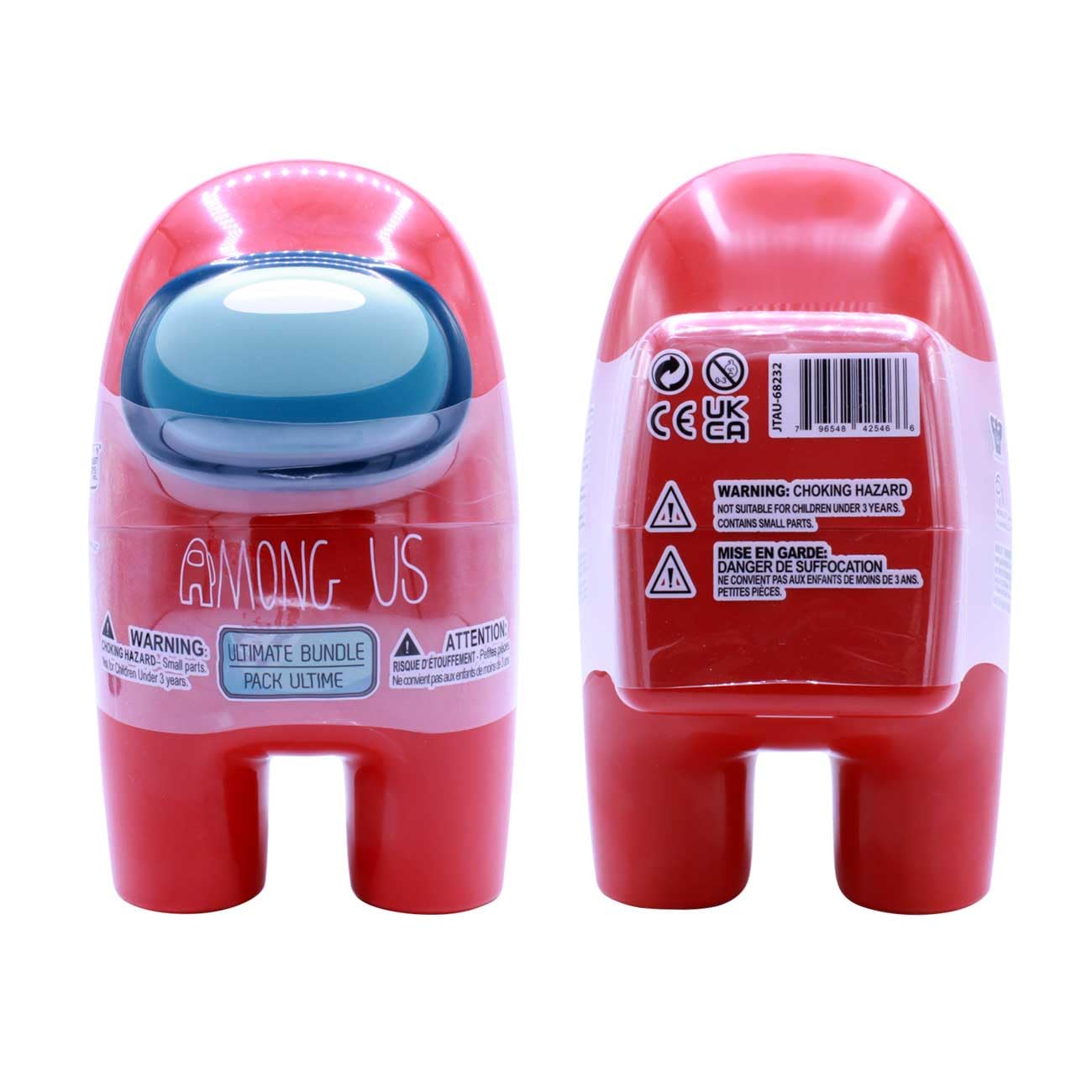 Just Toys LLC Among Us Ultimate Surprise Bundle – 25+ Collectibles: Large Crewmate, 20 Micro‑Figures, 3 Mini‑Figures & 2 Backpack Hangers – Licensed Kids Toy Gift