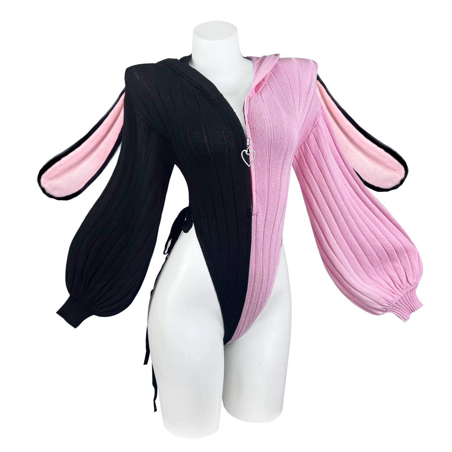 KORURACLUB Cosplay Sexy Bunny Outfit (3-Piece Set) Cosplay lingerie for women Animal Costumes Bunny Bodysuit