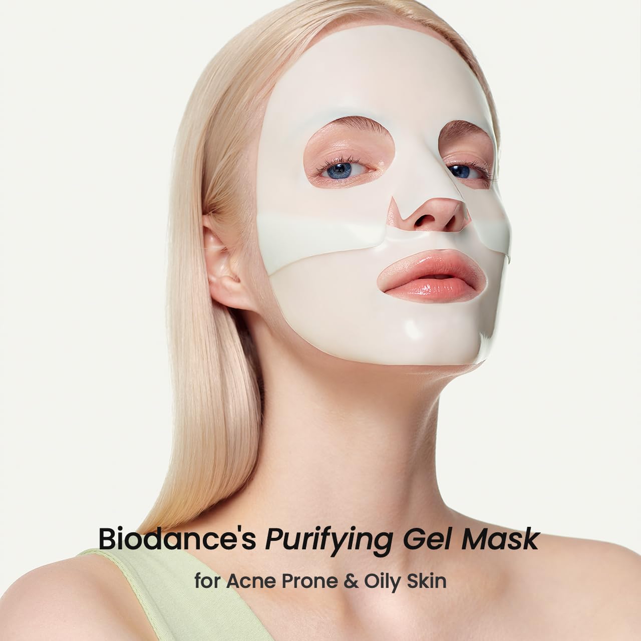 BIODANCE Bio-Collagen Real Deep Mask, Hydrating Overnight Hydrogel Mask, Pore Minimizing, Elasticity Improvement, 34g x4ea: 4 Count (Pack of 1) Sea Kelp