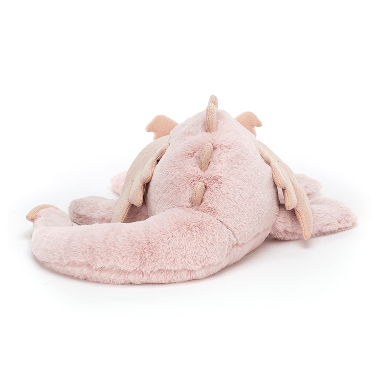 Jellycat Rose Dragon Stuffed Animal, Huge 20.5 inches - Mythical Plush Toy - Classic Children's Gift