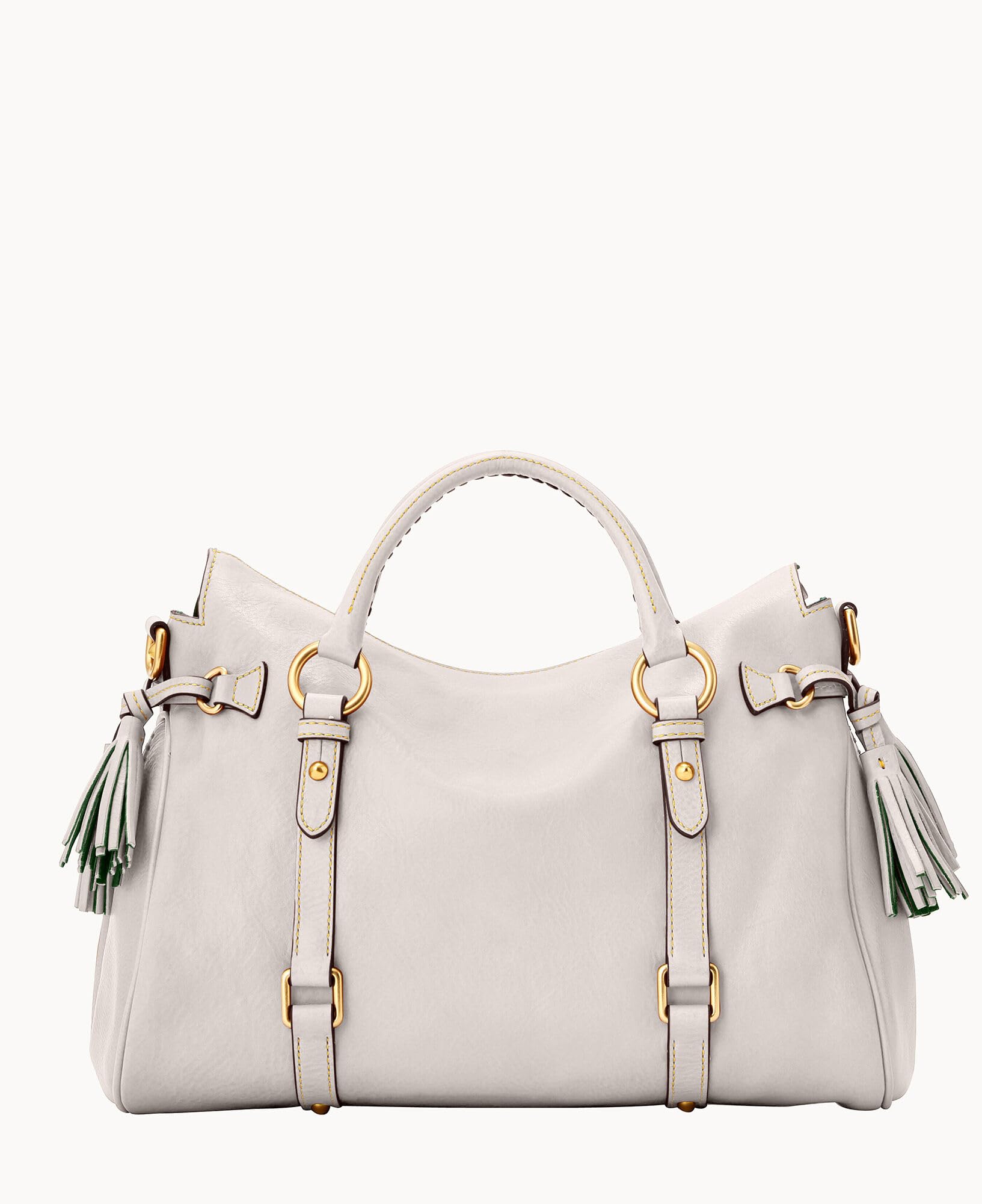 Dooney & Bourke Satchel Bags for Women, Large Florentine Satchel Handbag with Optional Crossbody Bag Strap thumbnail 4