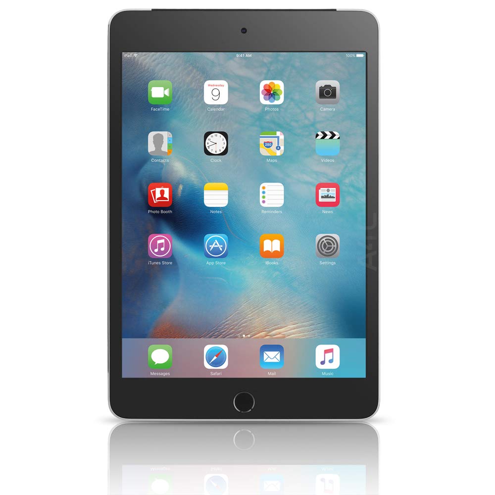 Apple iPad Mini 4, 128GB, Space Gray - WiFi (Renewed)