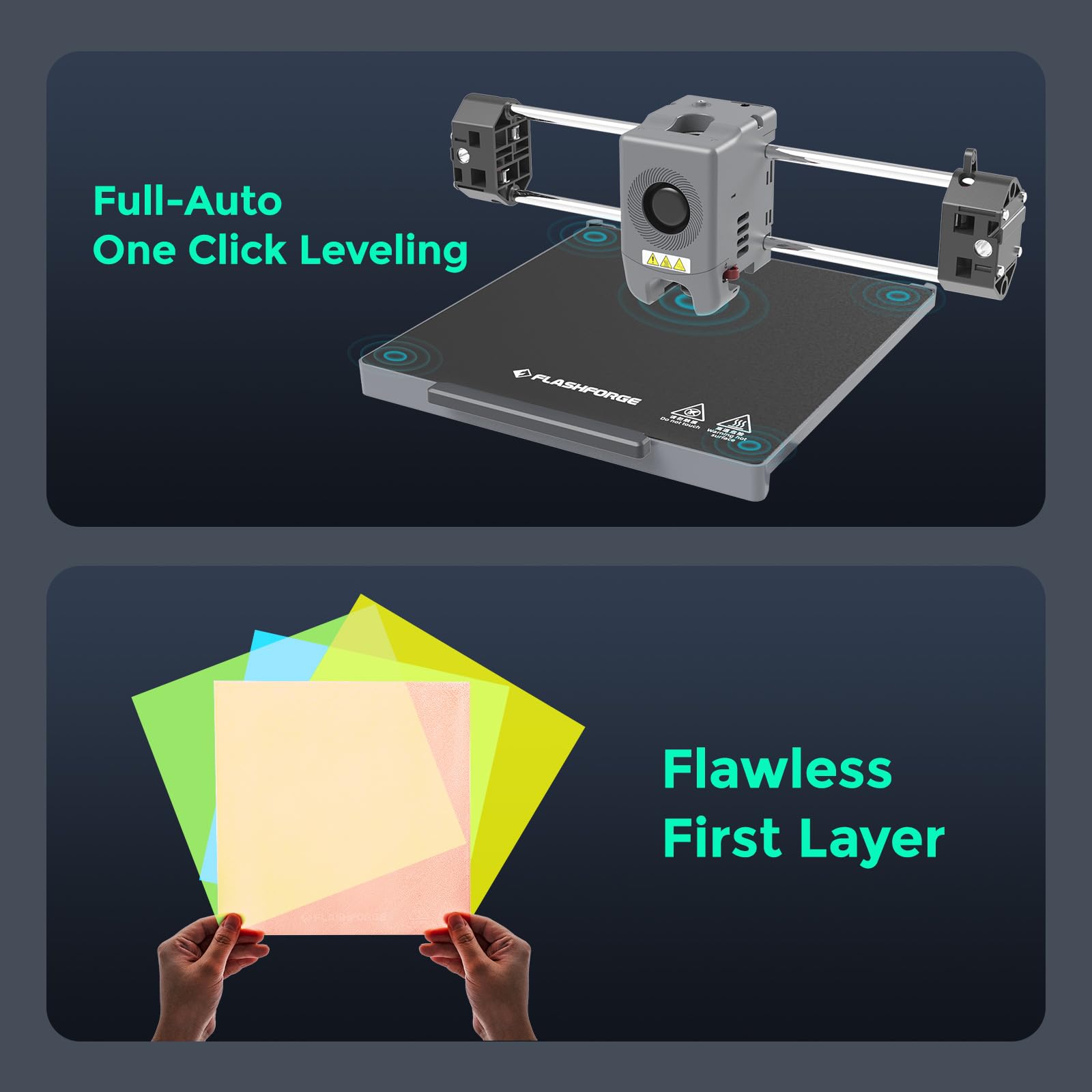 FLASHFORGE  3D Printer with Fully Auto Leveling, Max 600mm/s High Speed Printing, 280°C Direct Extruder with 3S Detachable Nozzle, CoreXY All Metal Structure, Print Size 220x220x220mm: Adventurer 5M Pro