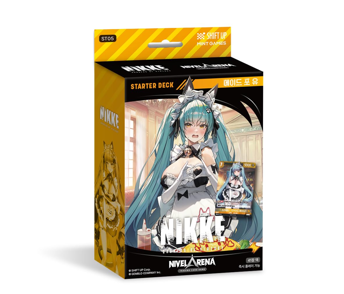 Nikke Goddess of Victory NIVEL Arena Card Starter Deck Made for You ST05