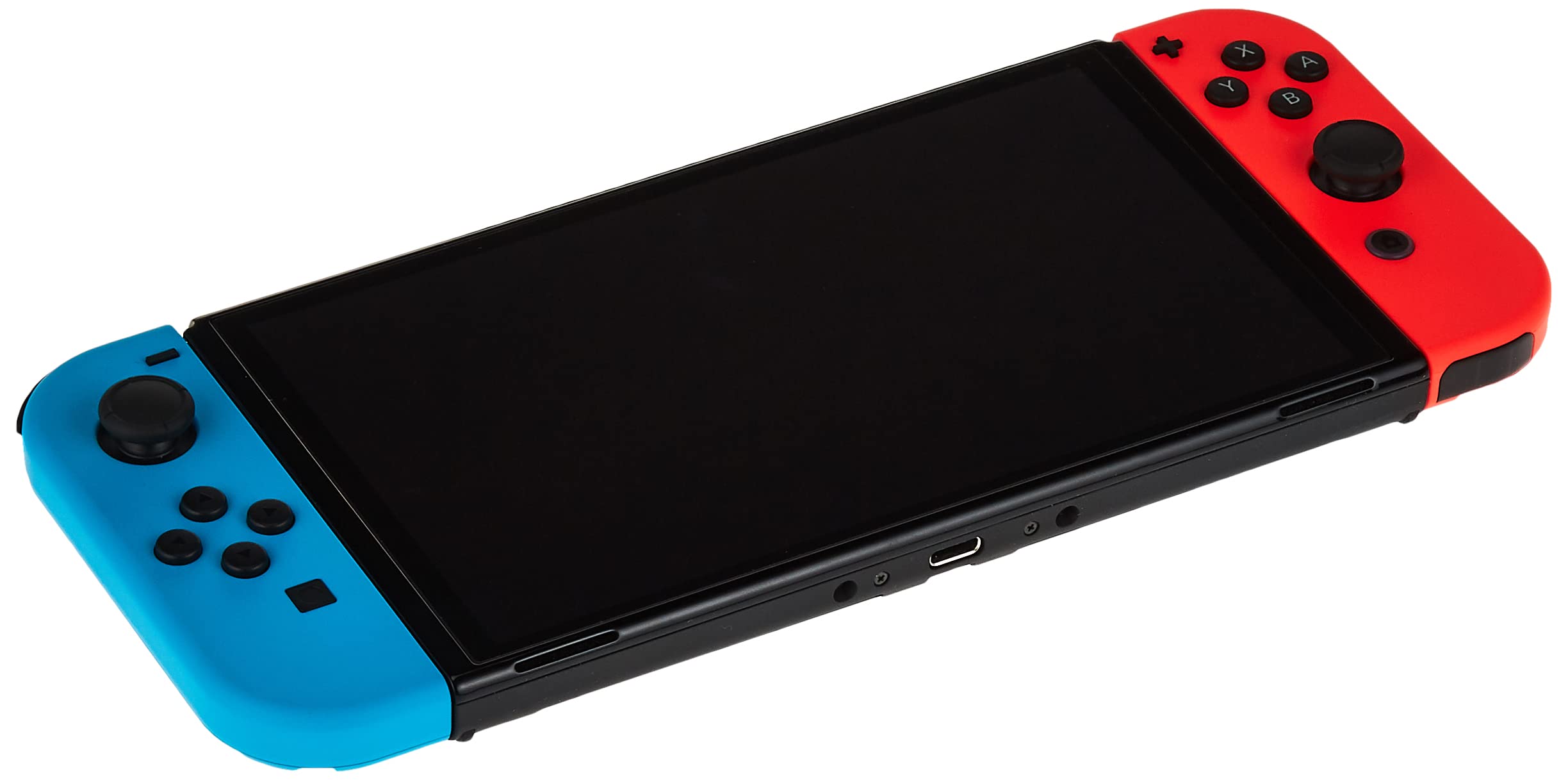Nintendo Switch – OLED Model w/ Neon Red & Neon Blue Joy-Con: Neon Blue and Red