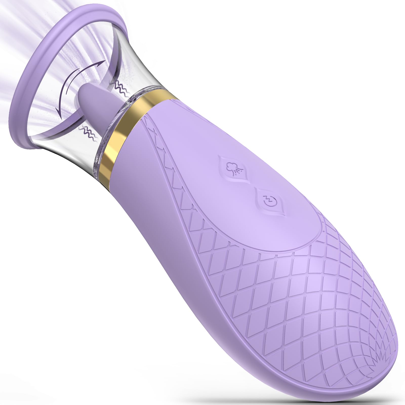 Jesbenna Clitoral Sucking Vibrator Sex Toys, 3 Sucking 9 Licking Modes Nipples Clit Sucker for Quick Orgasm, Tongue Vibrators Adult Toys for Women Couples,  (S337): Jesbena Clitoral Sucking Vibrator Sex Toys, 3 Sucking 9 Licking Modes Nipples Clit Sucker for Quick Orgasm, Tongue Vibrators Adult Toys for Women Couples (Graceful Violet)