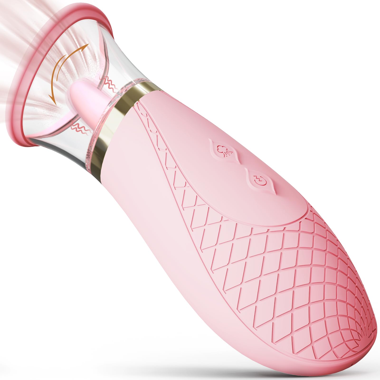 Jesbenna Clitoral Sucking Vibrator Sex Toys, 3 Sucking 9 Licking Modes Nipples Clit Sucker for Quick Orgasm, Tongue Vibrators Adult Toys for Women Couples,  (S337) thumbnail 1