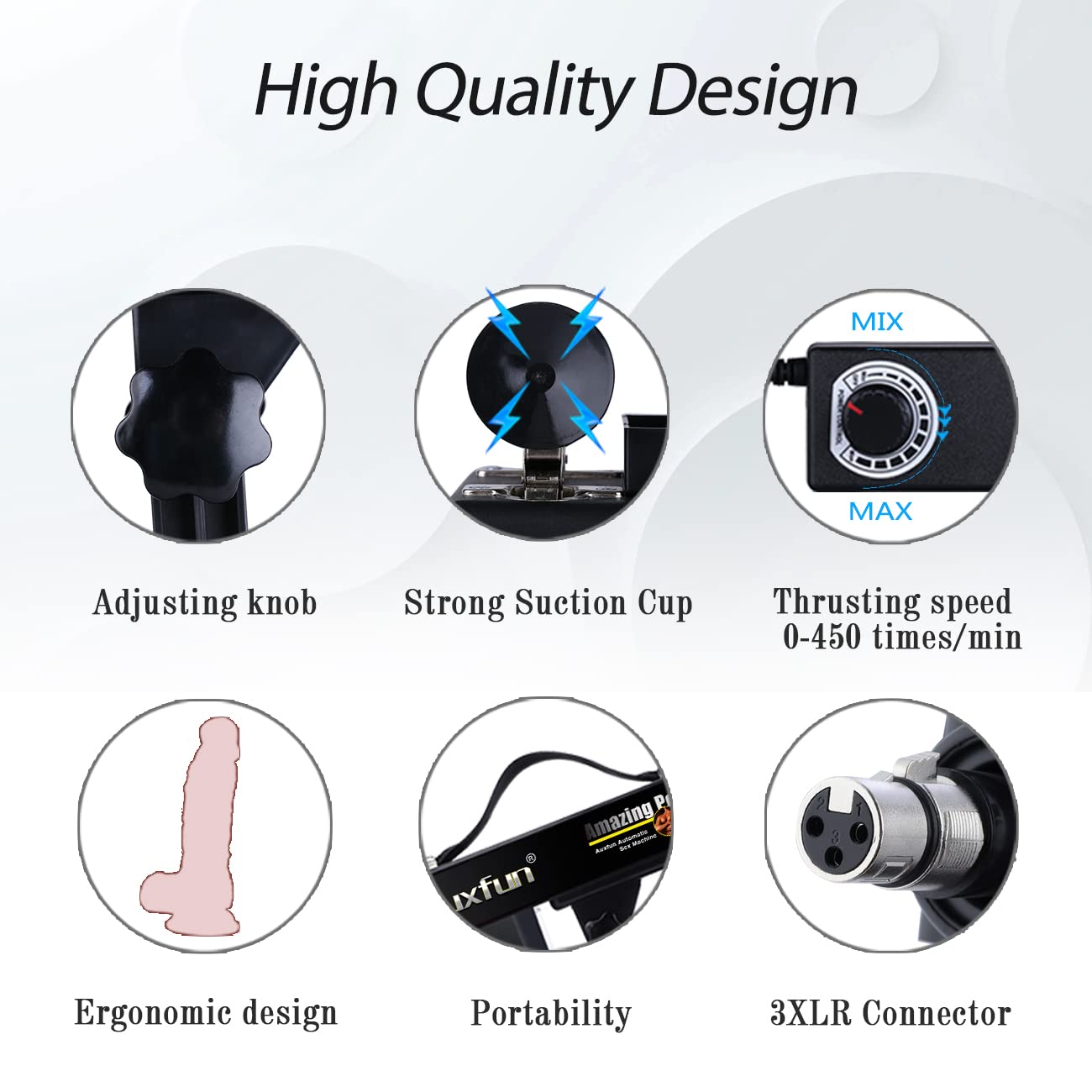 Sex Machine Fuck Machine with 3XLR Connector,Dildo Machine with Realistic Dildo, Love Machine Sex Toys 7 Attachments with Suction Cup Adapter Adult Toys for Women: Green Masturbator sex machine