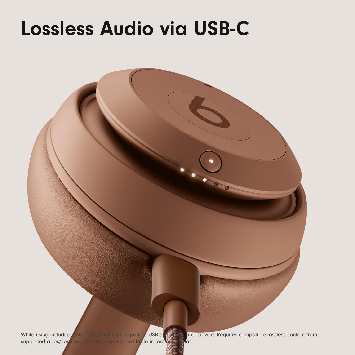 Beats Studio Pro x Kim Kardashian - Bluetooth Noise Cancelling Headphones with AppleCare+ (2 Years) - Moon: Dune Studio Pro With AppleCare+ (2 Years)