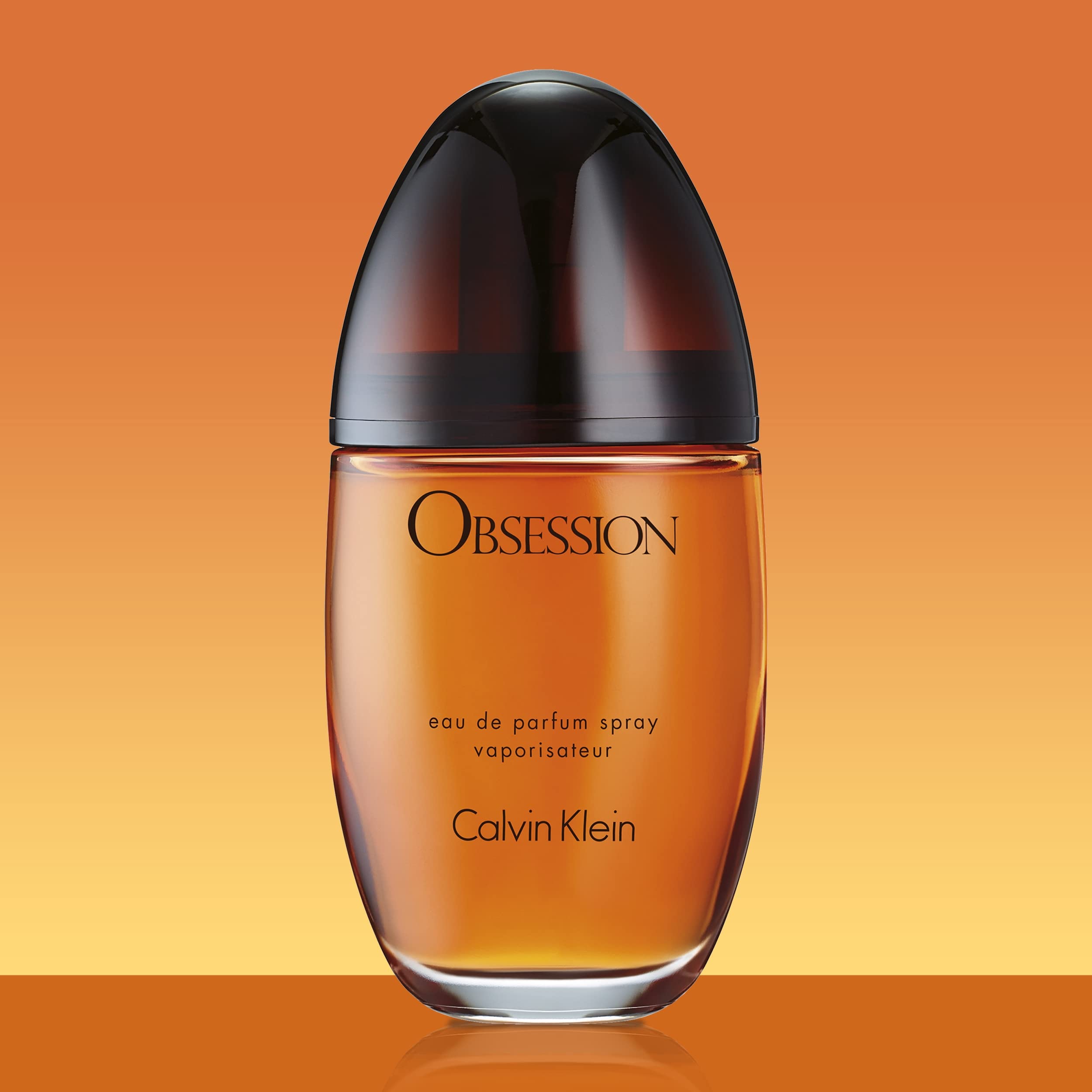 Calvin Klein Obsession Eau de Parfum – Ambery Women's Perfume – With Notes of Mandarin, Bergamot, Jasmine & Patchouli – Long Lasting Fragrance: 1 fl oz.