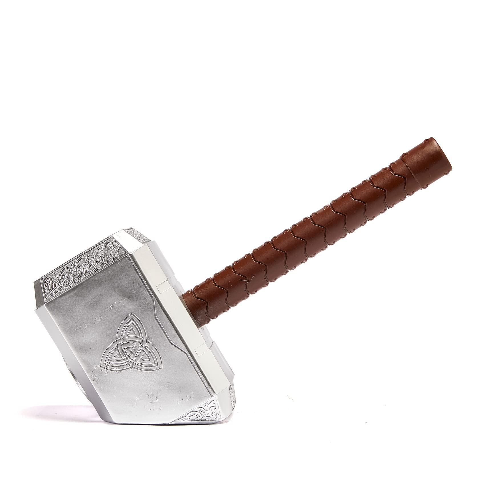 Thor's Hammer Mjolnir Toilet Paper Roll Holder Gag, Stocking Stuffer - Channel The Power of Mighty Thor Themed Bathroom Decor - Mounting Slots Included, Papertowel, Perfect Novelty Gifts