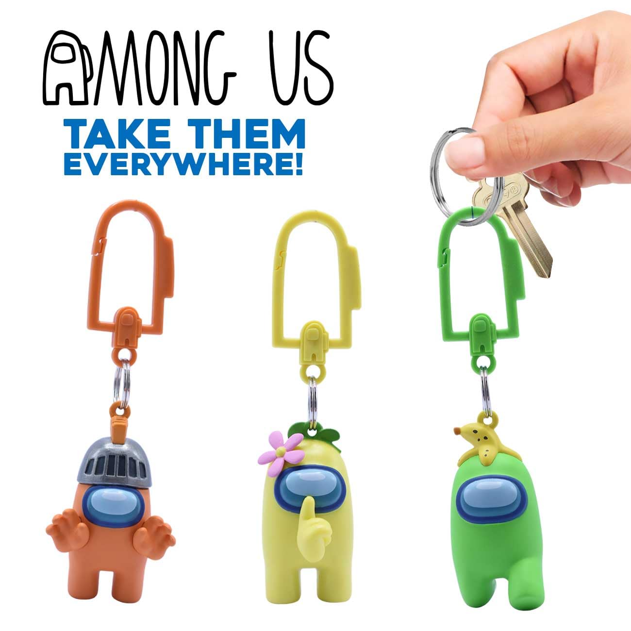 Just Toys LLC Among Us Ultimate Surprise Bundle – 25+ Collectibles: Large Crewmate, 20 Micro‑Figures, 3 Mini‑Figures & 2 Backpack Hangers – Licensed Kids Toy Gift