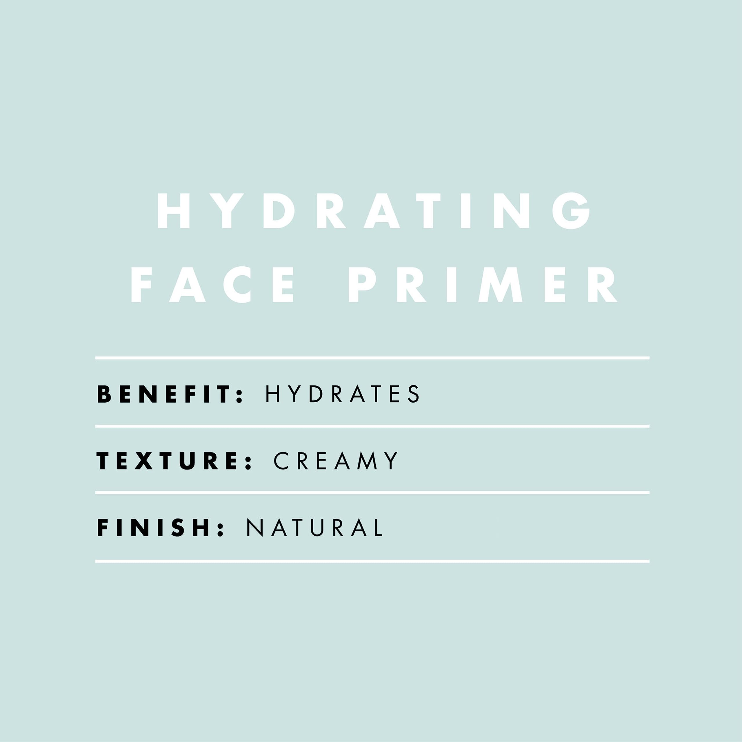 e.l.f. Hydrating Face Primer, Makeup Primer For Flawless, Smooth Skin & Long-Lasting Makeup, Fills In Pores & Fine Lines, Vegan & Cruelty-free, Small: 1.01 Fl Oz (Pack of 1)