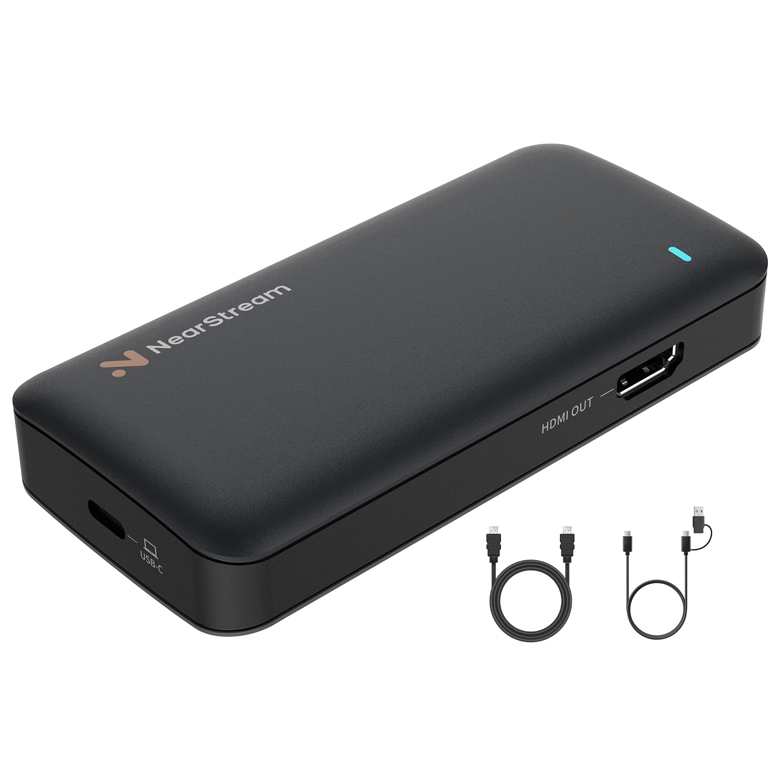 NearStream 4K HDMI Capture Card, USB 3.0 Video Capture Card for Streaming, Recording in 1080P 60FPS with Ultra-Low Latency, Compatible with PS4/PS5/Switch in OBS, YouTube, Works with PC/Mac (CCD10) thumbnail 1