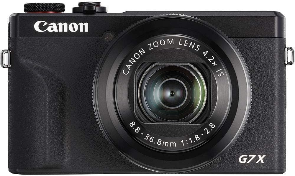 Canon PowerShot G7 X Mark III Digital Camera (Black) (3637C001) + 2 x 64GB Memory Card + 3 x NB13L Battery + Corel Photo Software + Charger + Card Reader + LED Light + More (Renewed)