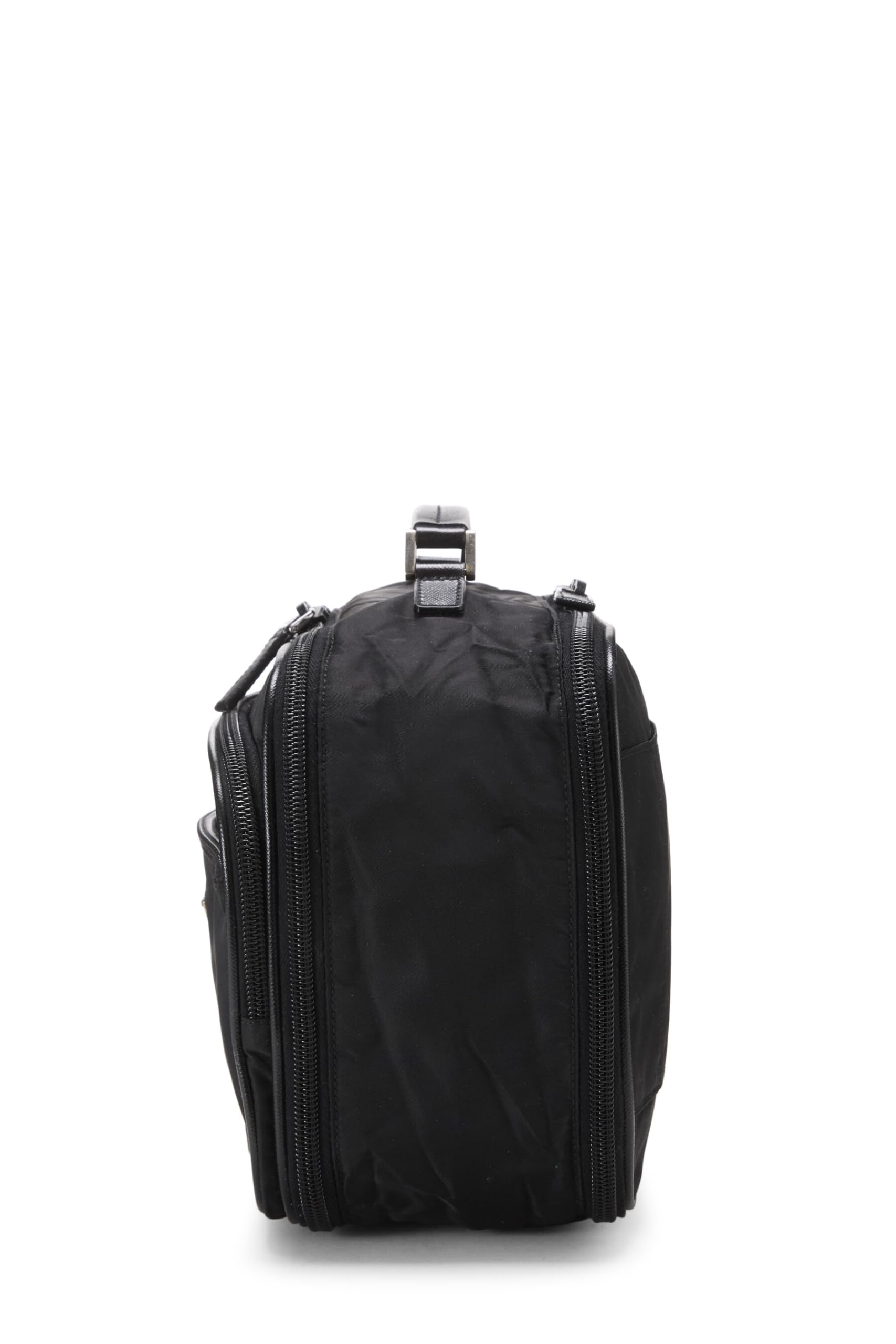 Prada, Pre-Loved Black Nylon Travel Case, Black: Prada, Pre-Loved Black Nylon Travel Case, Black