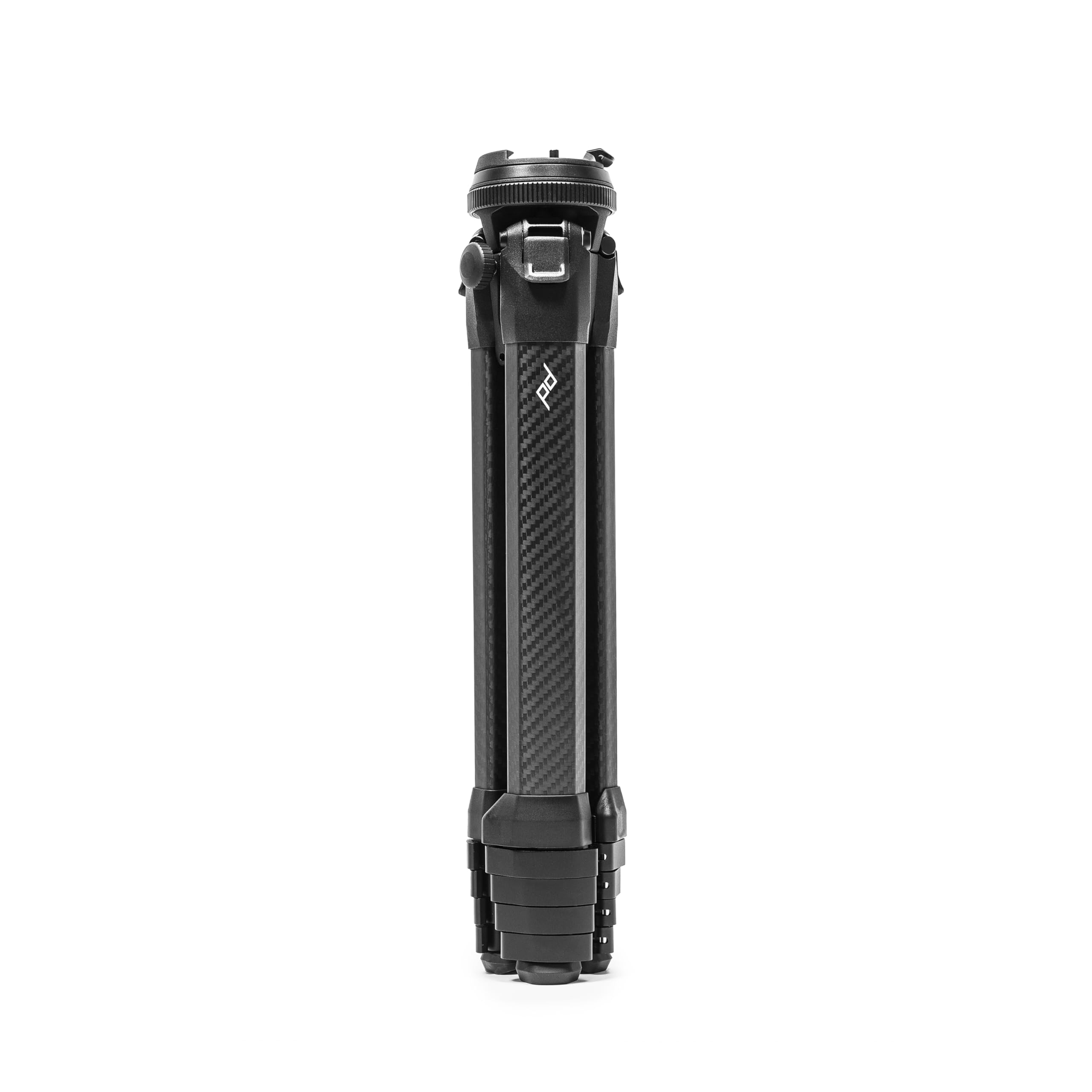 Peak Design Travel Tripod, Carbon Fiber, Compact Design, Quick Setup and Takedown, Pro-Level Stability, Ergonomic Ball Head, Compact and Portable Travel Tripod for Camera and Phone, 20 lb Capacity thumbnail 1