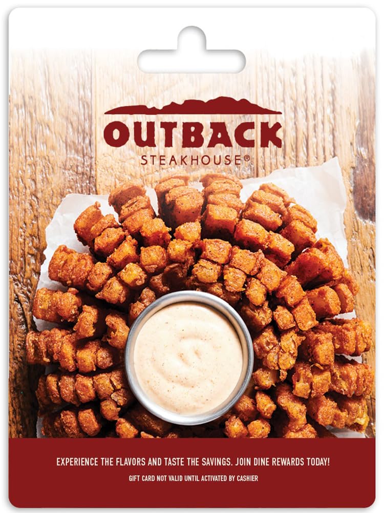Outback Steakhouse Restaurant Gift Card: 100 Jeep