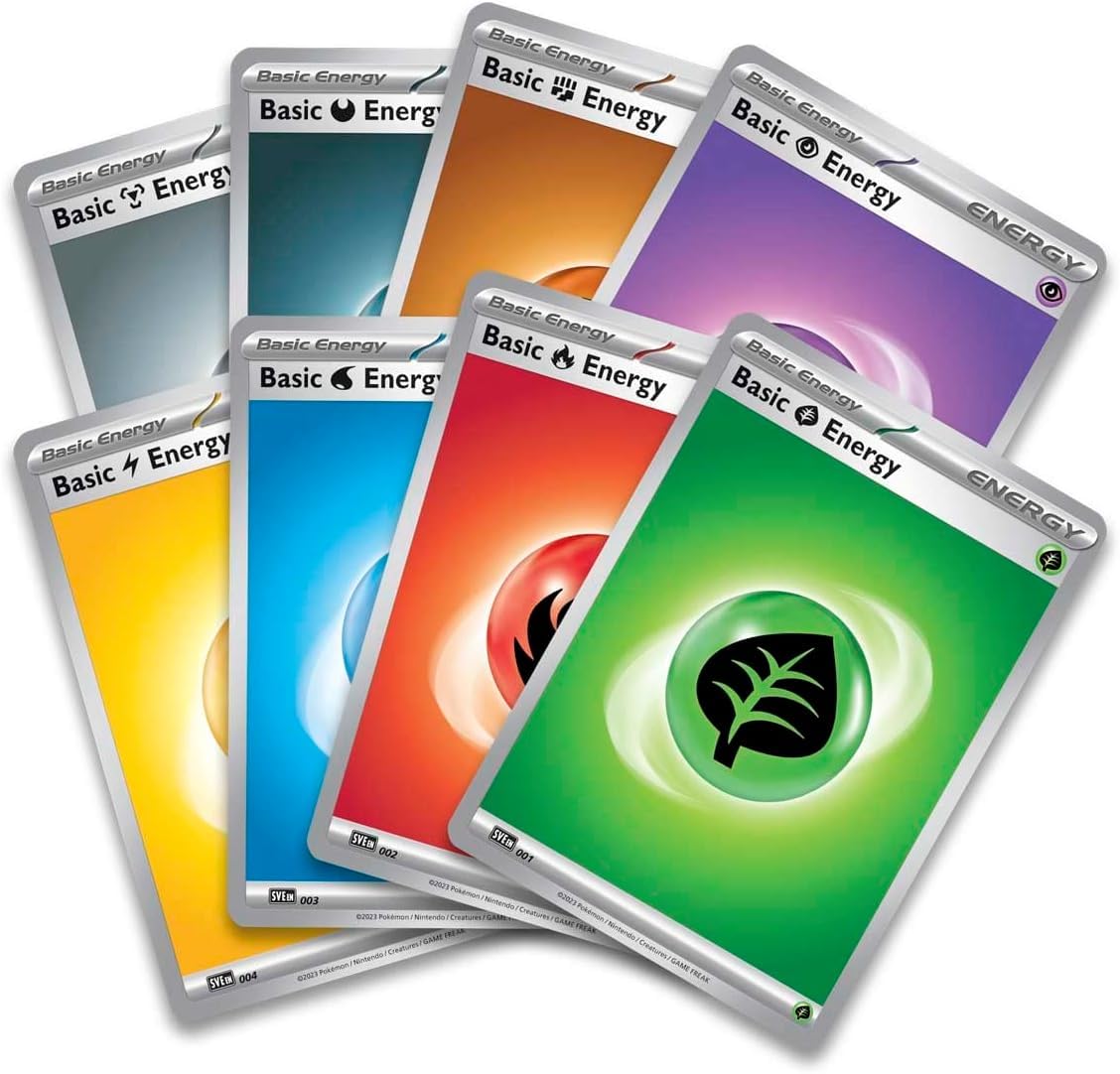 Pokémon TCG: Scarlet & Violet Elite Trainer Box (Miraidon Purple or Koraidon Red, ): Random Color
