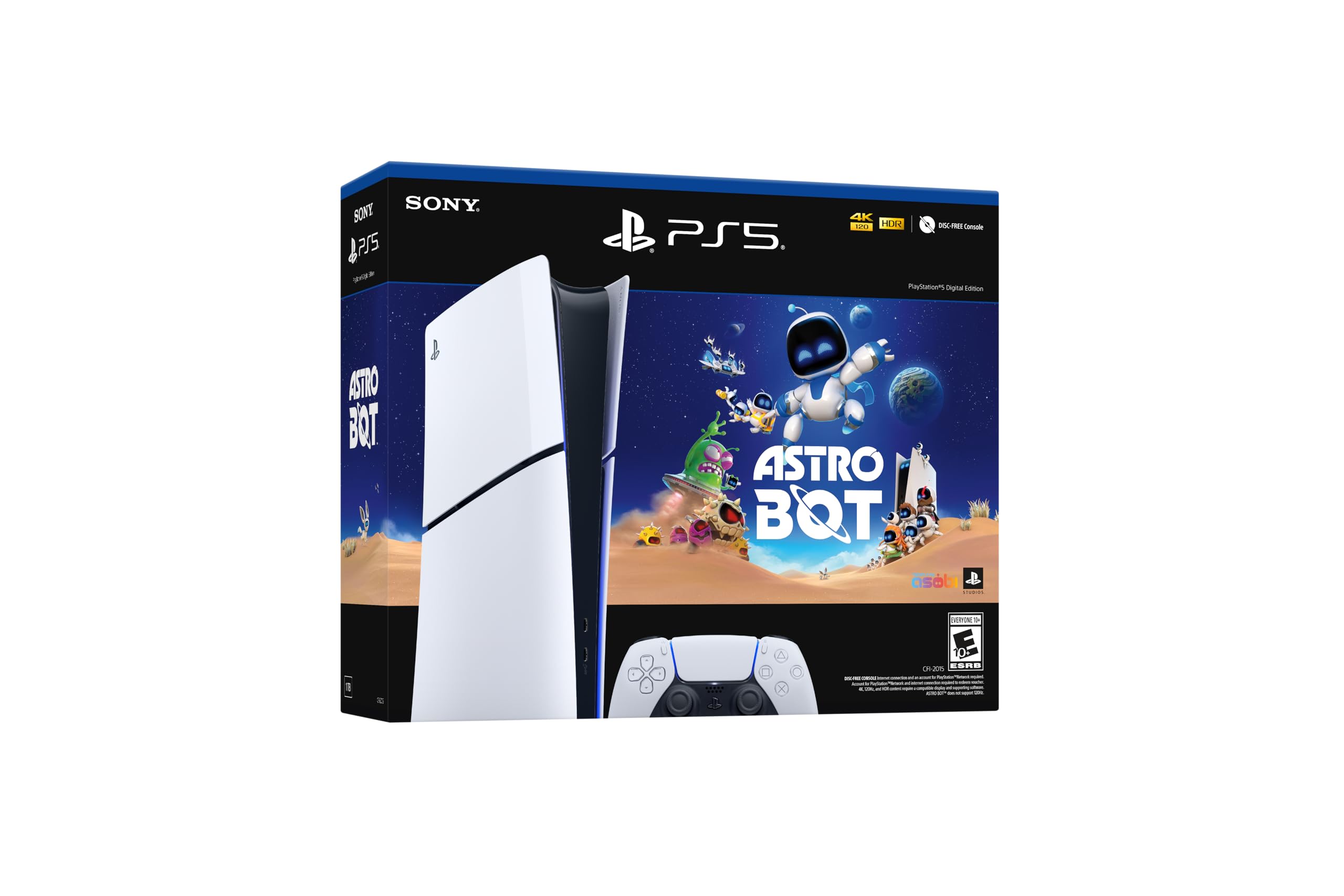 PlayStation®5 Digital Edition (slim): PlayStation®5 Digital Edition - ASTRO BOT Bundle