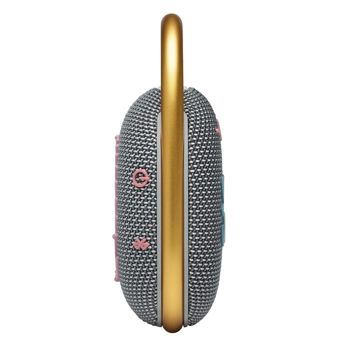 JBL Clip 4 - Portable Mini Bluetooth Speaker, big audio and punchy bass, integrated carabiner, IP67 waterproof and dustproof, 10 hours of playtime, speaker for home, outdoor and travel (): Grey