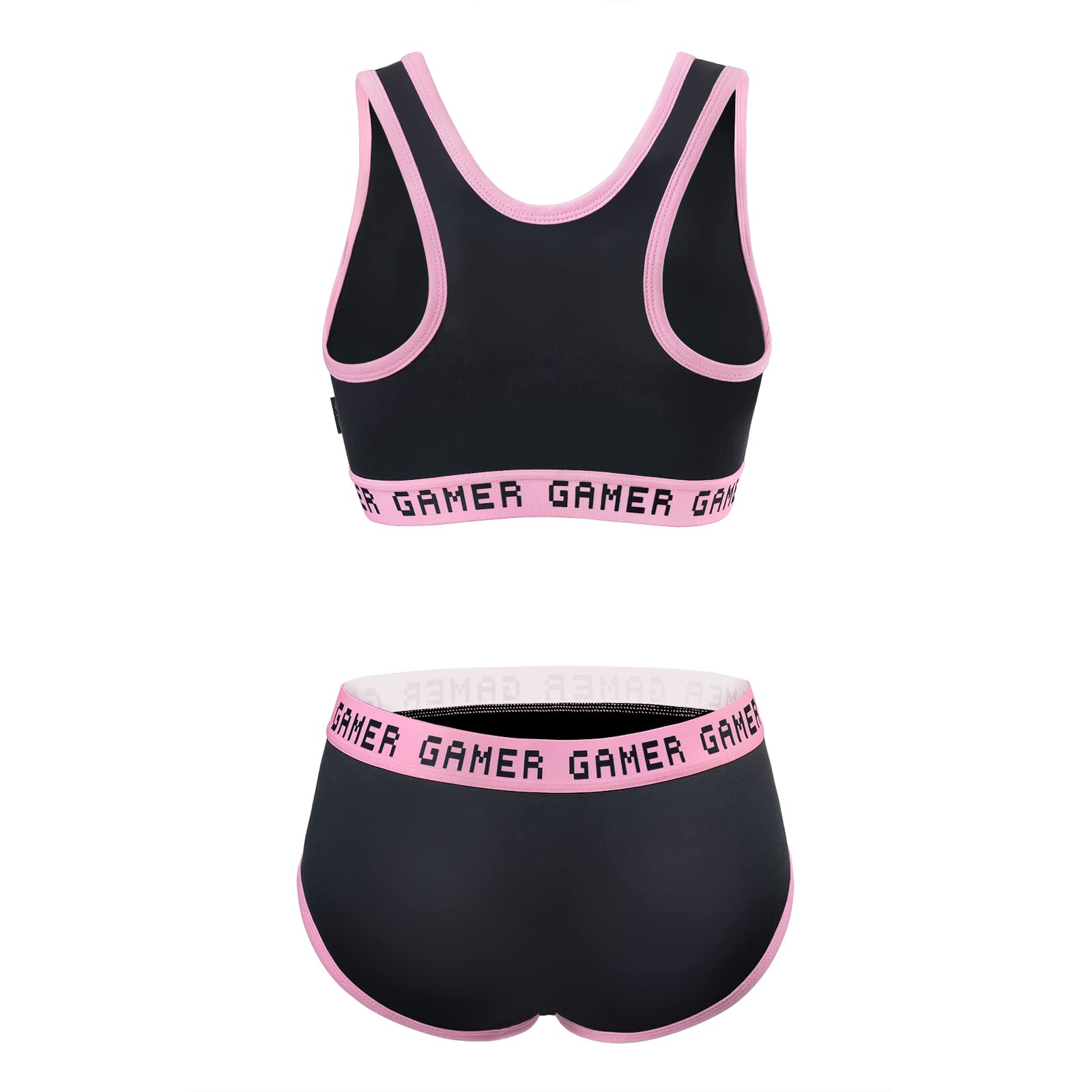 Littleforbig Women Cotton Camisole and Panties Sports loungewear Bralette Set - Playgirl
