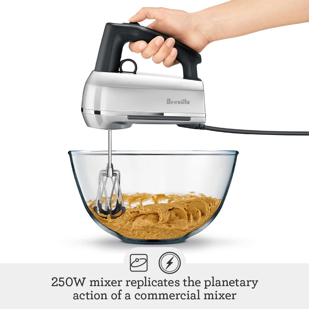 Breville Handy Mix Scraper BHM800SIL, Silver: Silver One Size